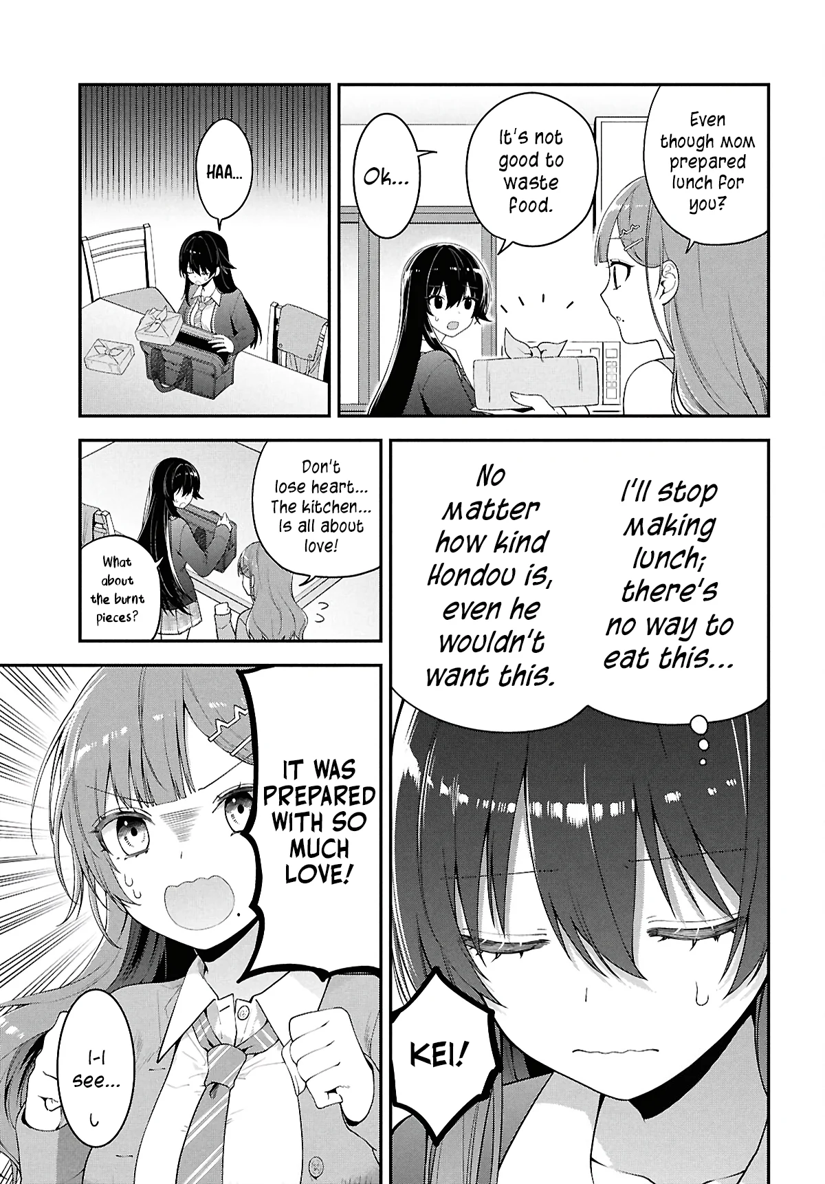 The Yankee Shimizu-san Sitting Next To Me Has Dyed Her Hair Black Chapter 3 - Page 15