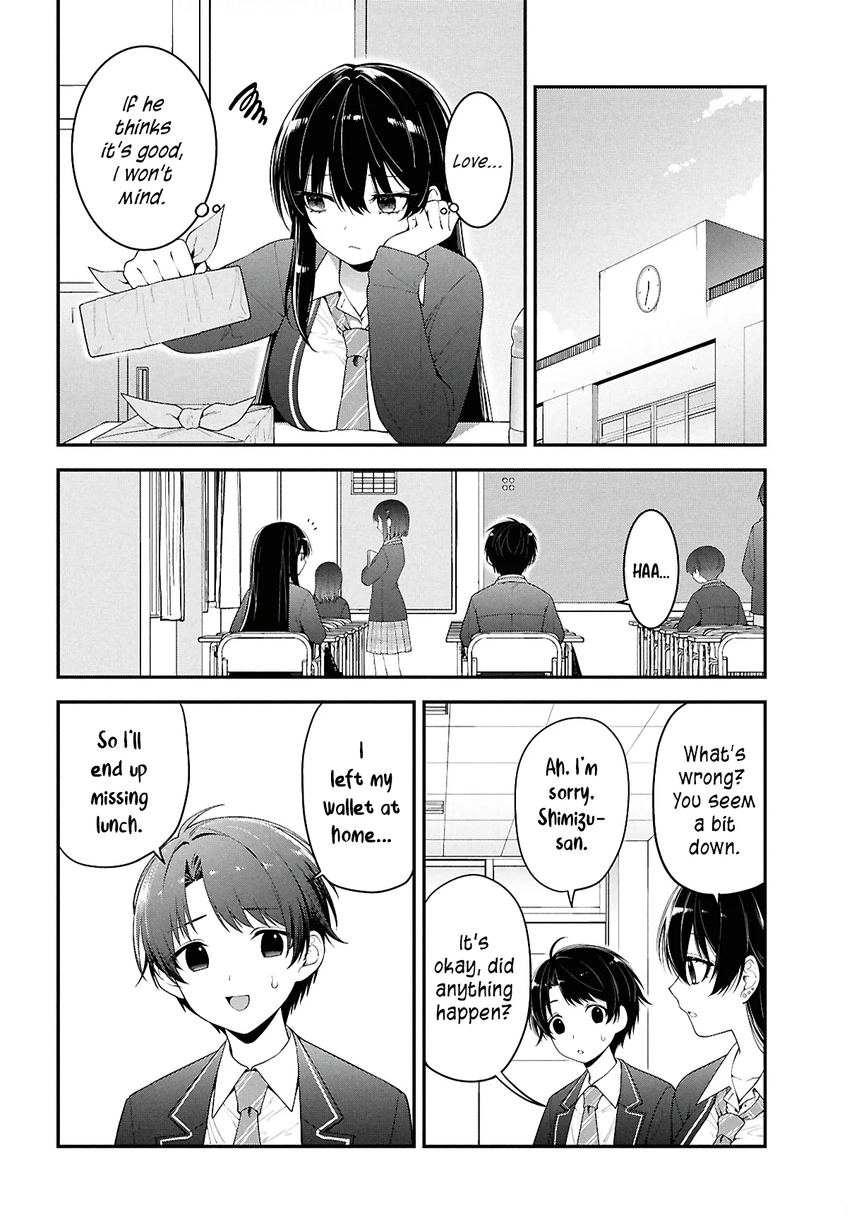 The Yankee Shimizu-san Sitting Next To Me Has Dyed Her Hair Black Chapter 3 - Page 16