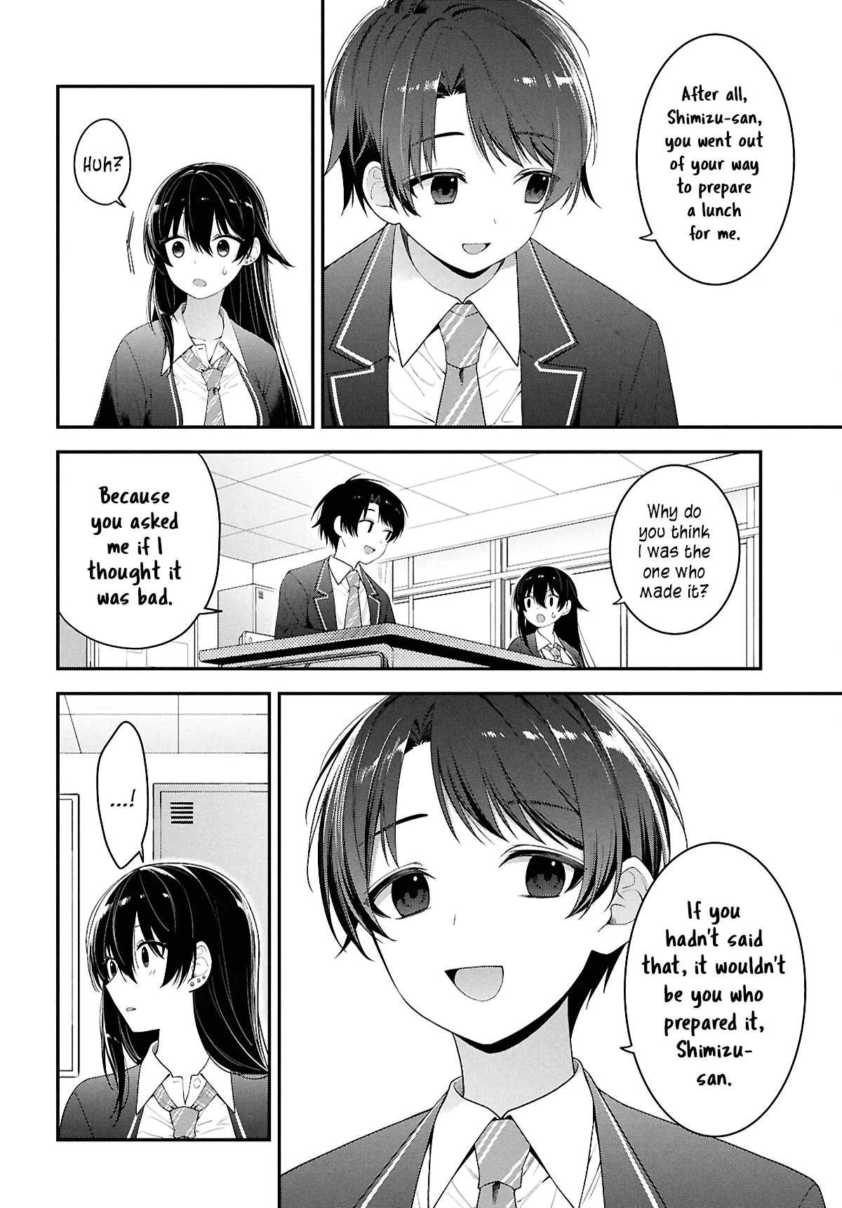 The Yankee Shimizu-san Sitting Next To Me Has Dyed Her Hair Black Chapter 3 - Page 24