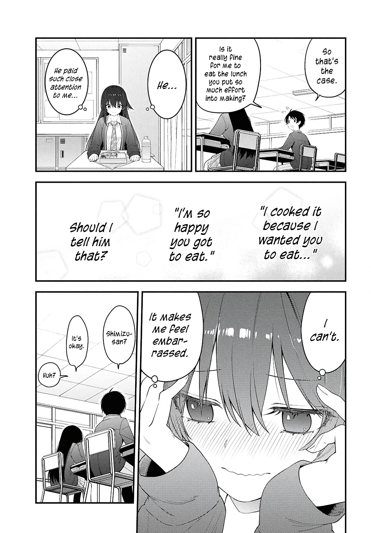 The Yankee Shimizu-san Sitting Next To Me Has Dyed Her Hair Black Chapter 3 - Page 25