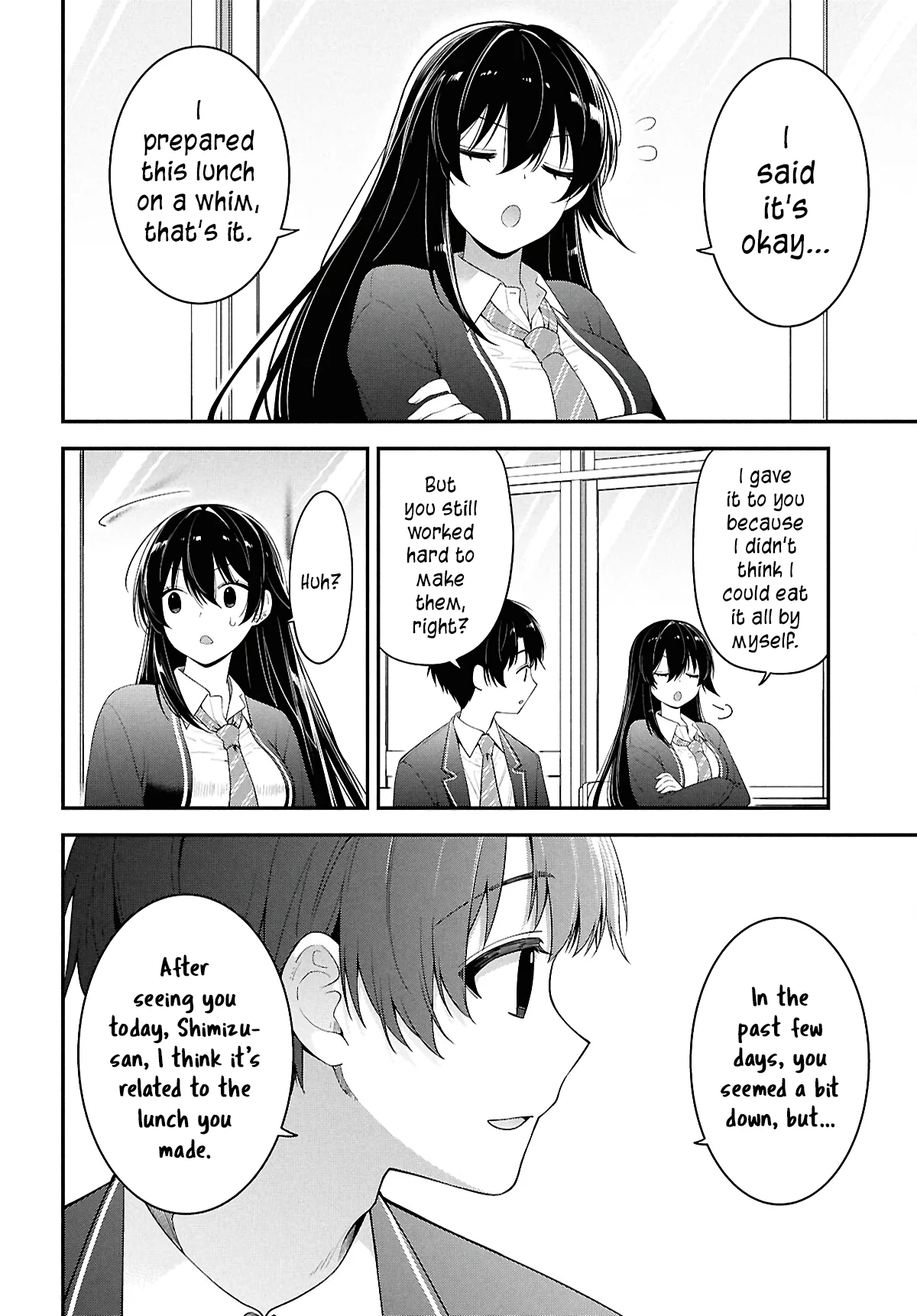 The Yankee Shimizu-san Sitting Next To Me Has Dyed Her Hair Black Chapter 3 - Page 26