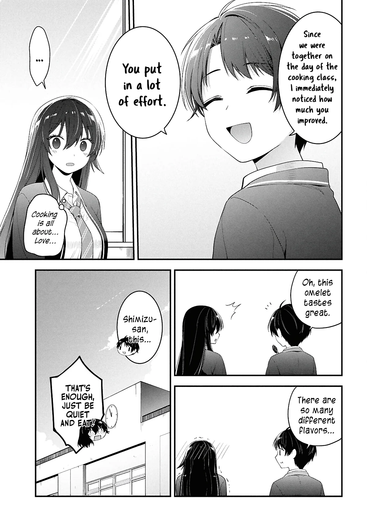 The Yankee Shimizu-san Sitting Next To Me Has Dyed Her Hair Black Chapter 3 - Page 27