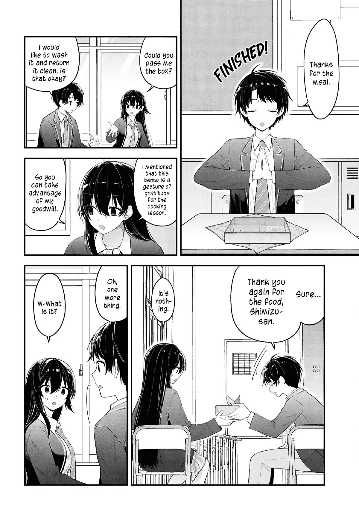 The Yankee Shimizu-san Sitting Next To Me Has Dyed Her Hair Black Chapter 3 - Page 28