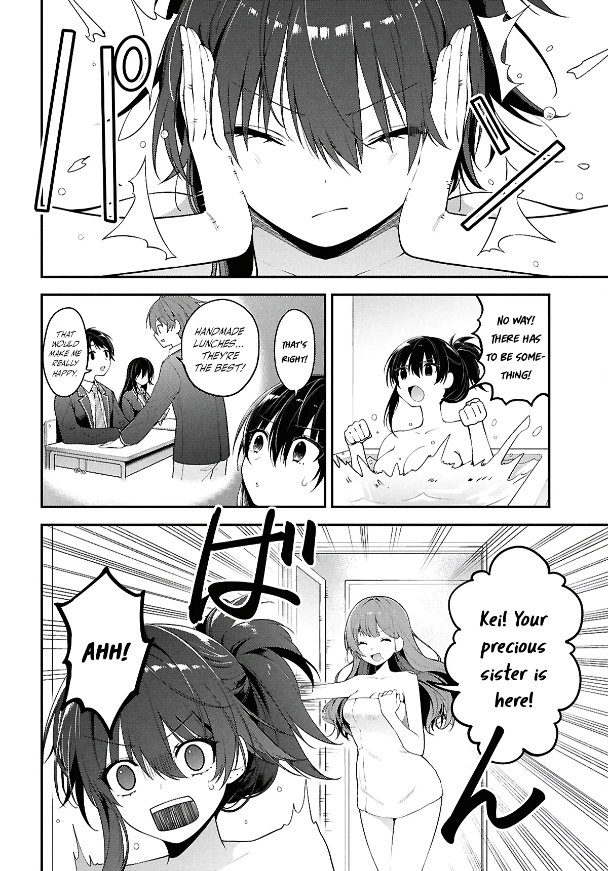 The Yankee Shimizu-san Sitting Next To Me Has Dyed Her Hair Black Chapter 3 - Page 4