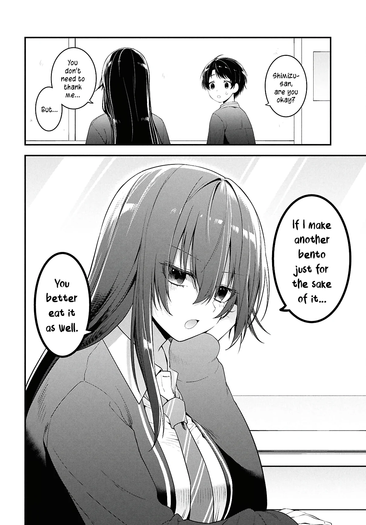 The Yankee Shimizu-san Sitting Next To Me Has Dyed Her Hair Black Chapter 3 - Page 31