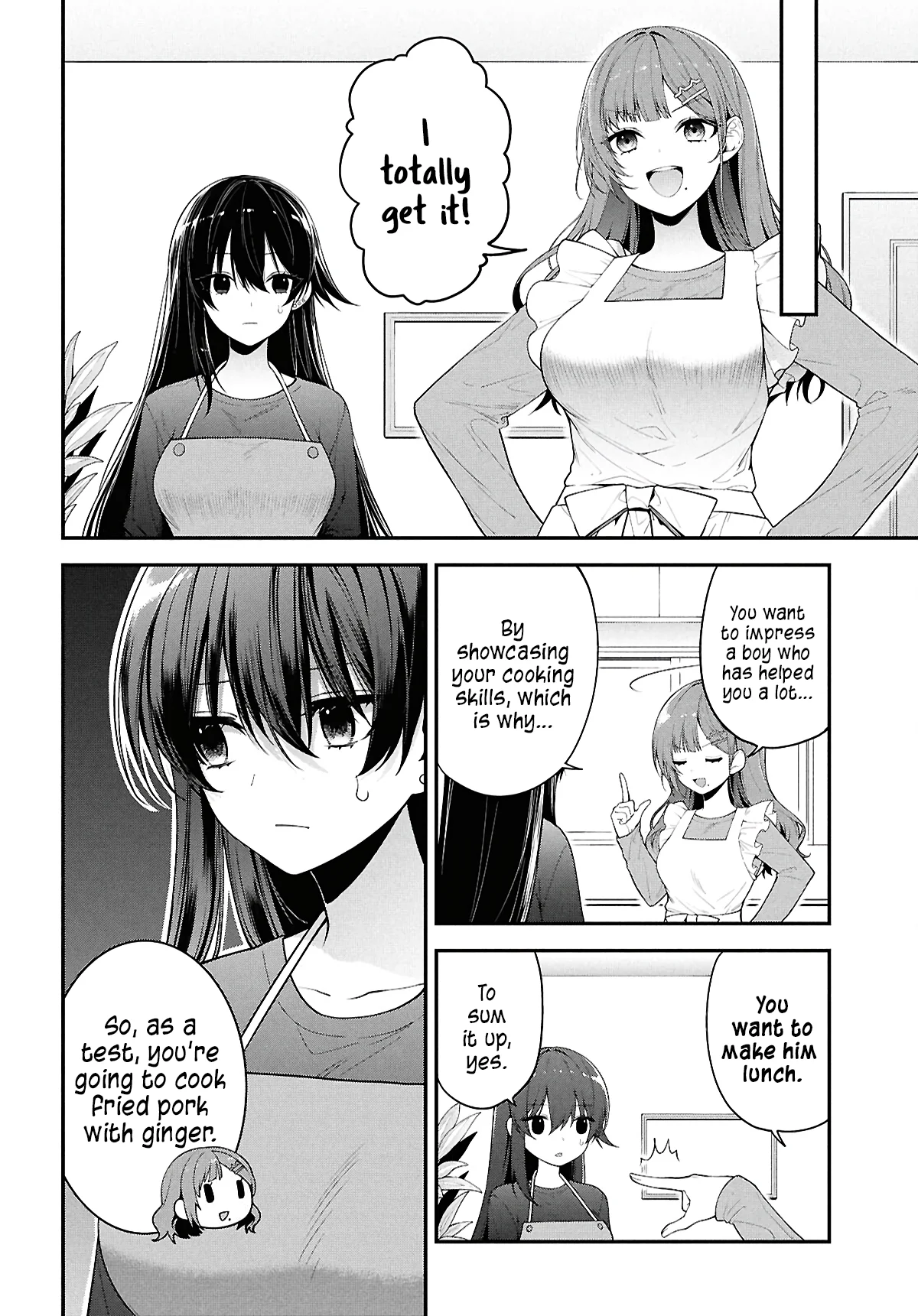 The Yankee Shimizu-san Sitting Next To Me Has Dyed Her Hair Black Chapter 3 - Page 6
