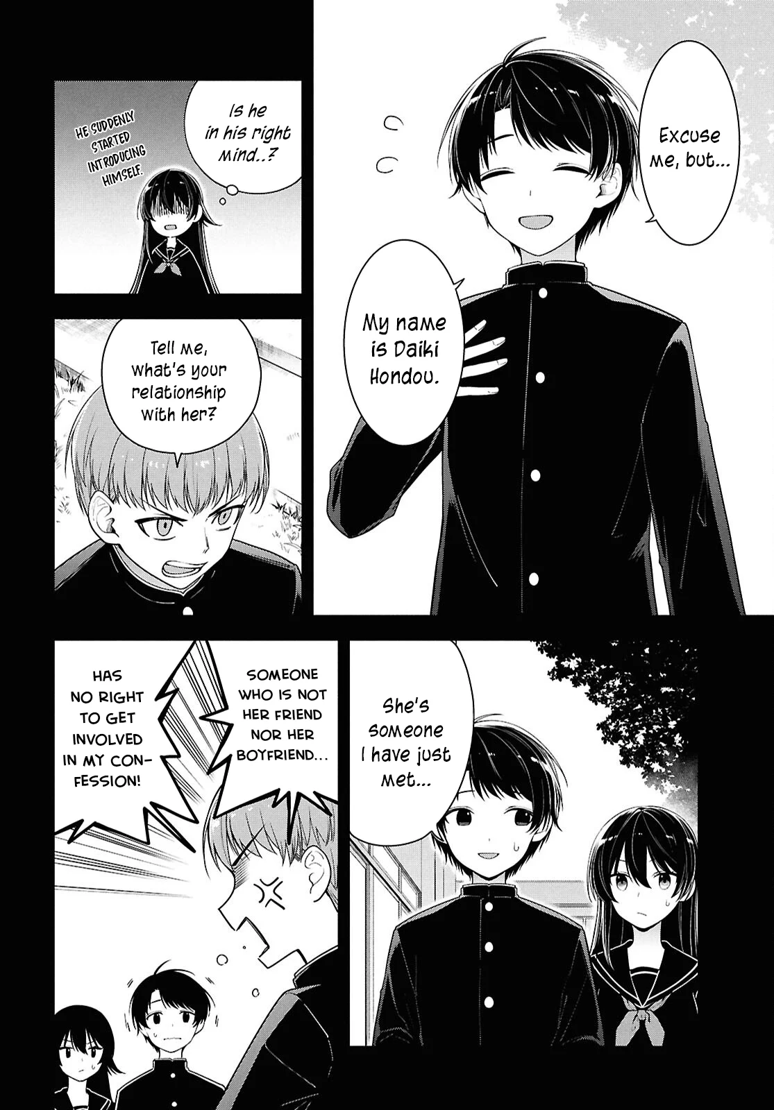 The Yankee Shimizu-san Sitting Next To Me Has Dyed Her Hair Black Chapter 4 - Page 13