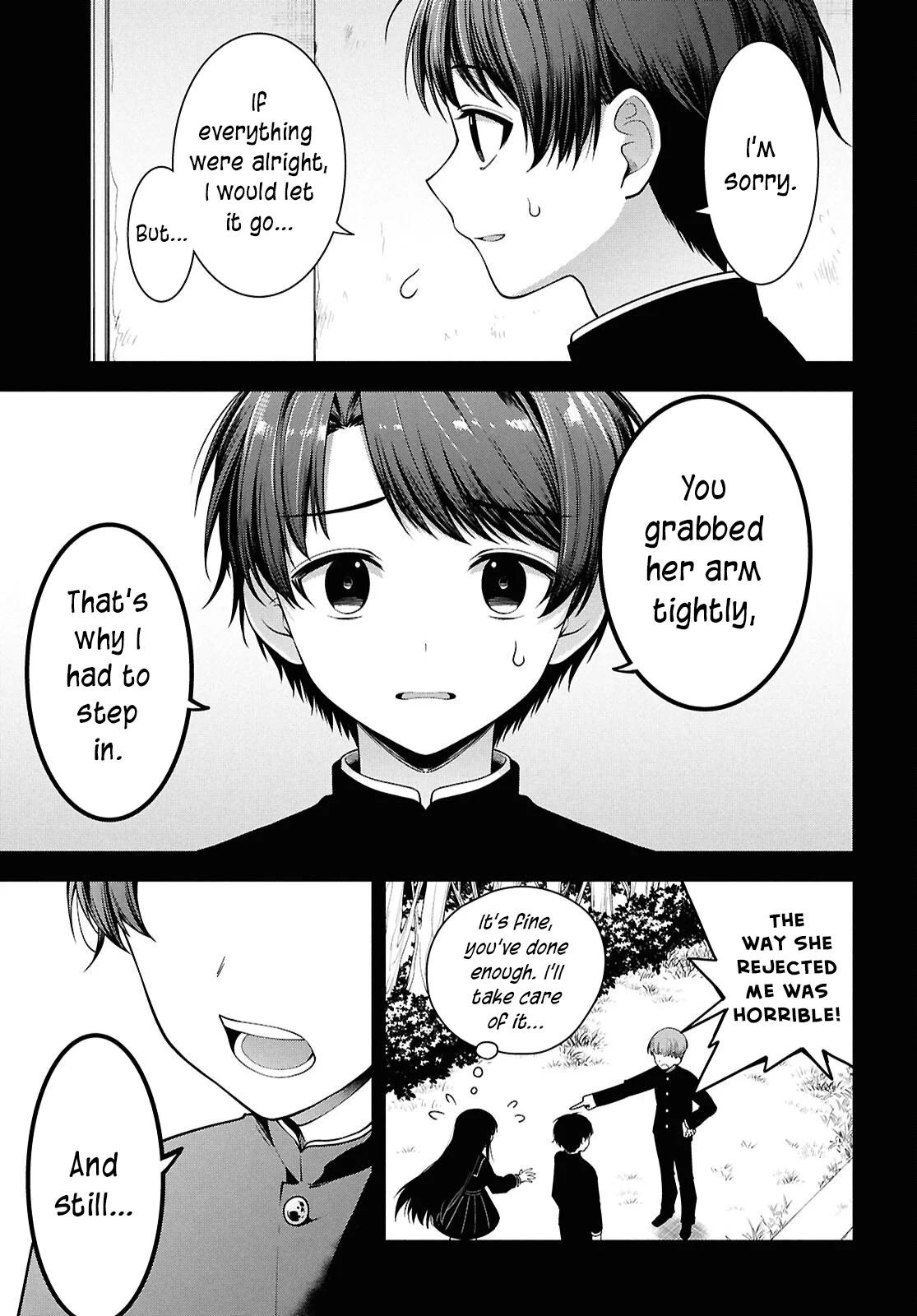 The Yankee Shimizu-san Sitting Next To Me Has Dyed Her Hair Black Chapter 4 - Page 14