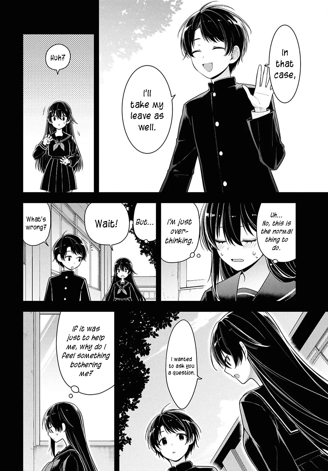 The Yankee Shimizu-san Sitting Next To Me Has Dyed Her Hair Black Chapter 4 - Page 17
