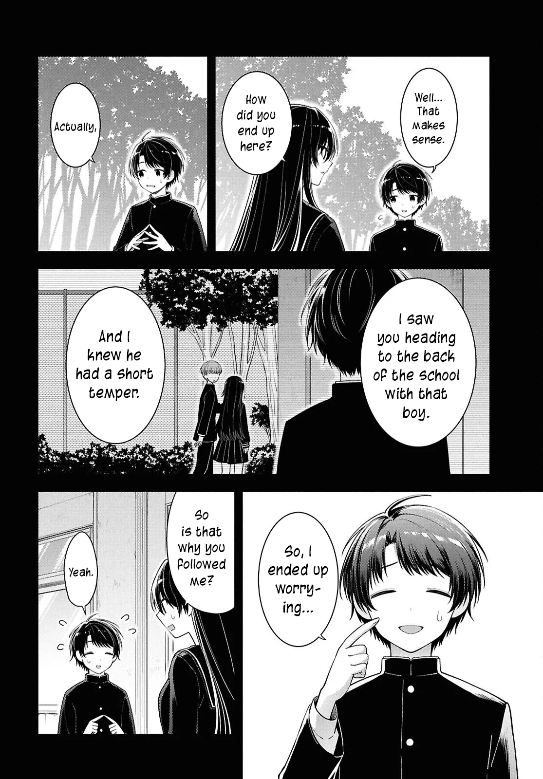 The Yankee Shimizu-san Sitting Next To Me Has Dyed Her Hair Black Chapter 4 - Page 19