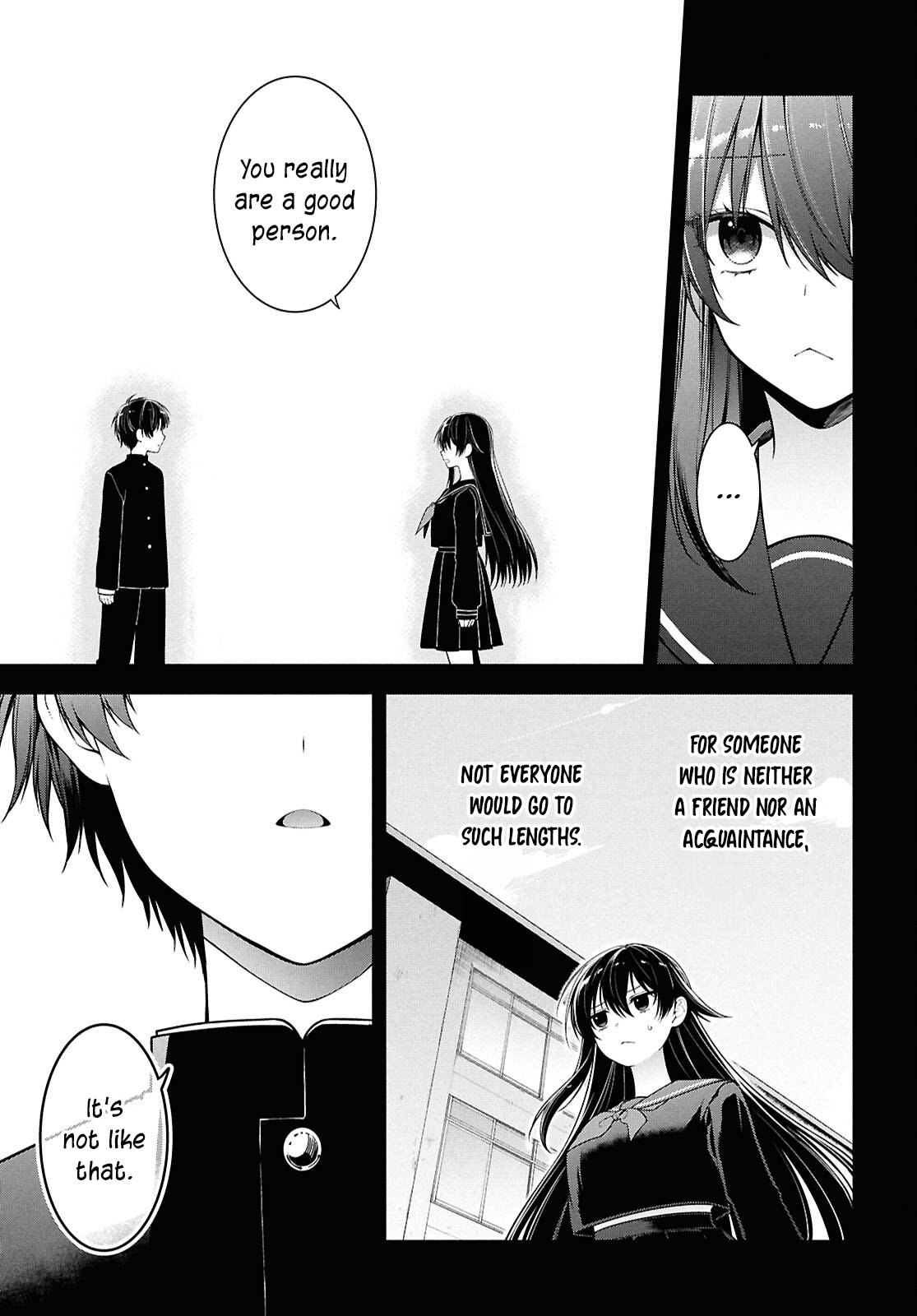 The Yankee Shimizu-san Sitting Next To Me Has Dyed Her Hair Black Chapter 4 - Page 20