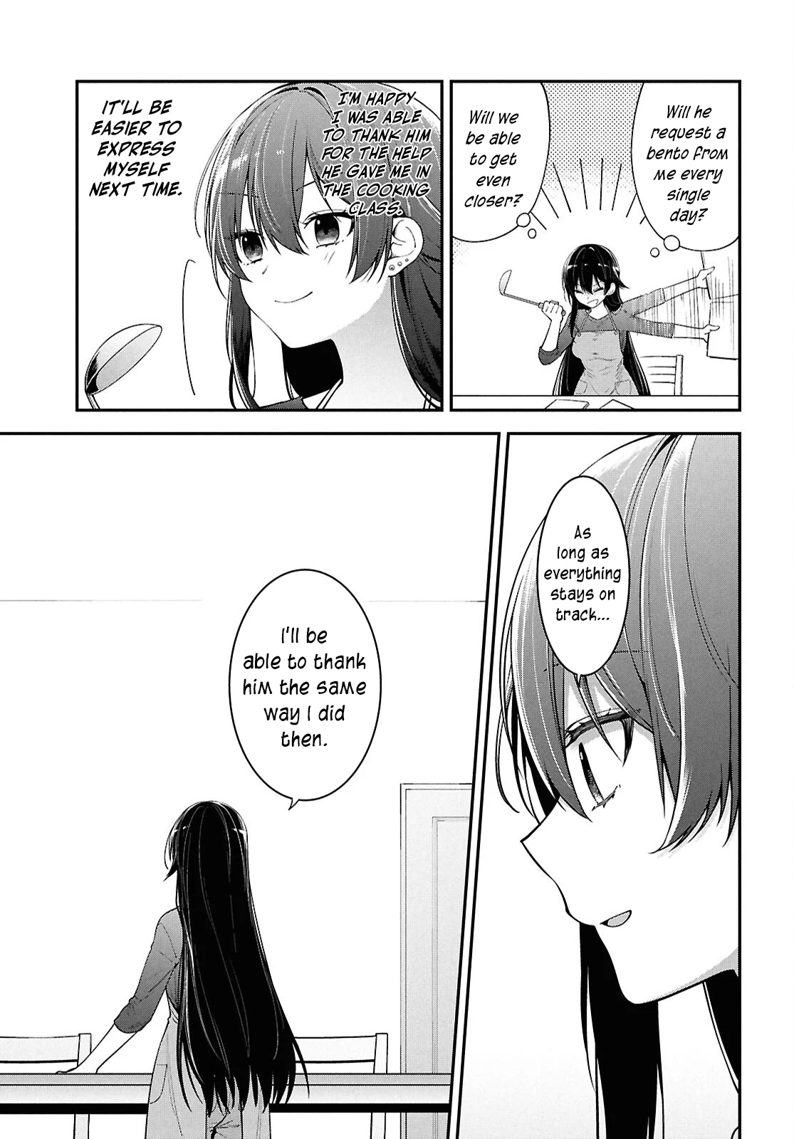 The Yankee Shimizu-san Sitting Next To Me Has Dyed Her Hair Black Chapter 4 - Page 3