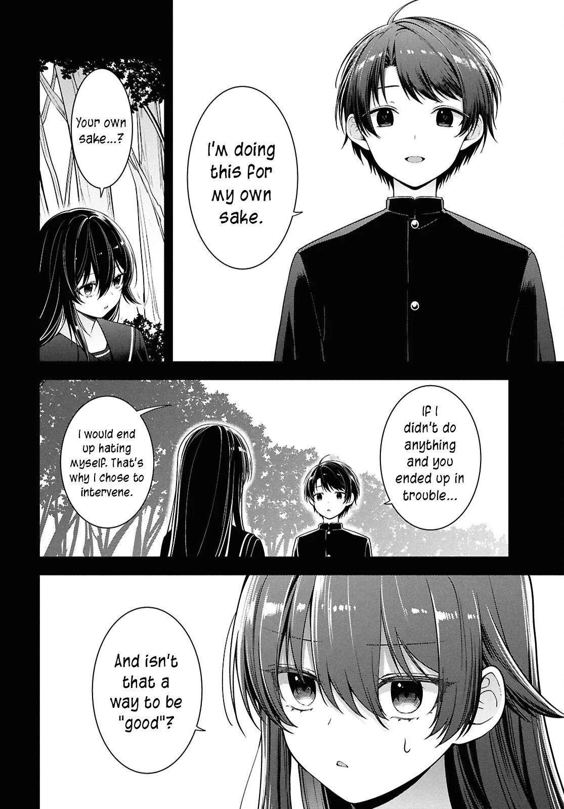 The Yankee Shimizu-san Sitting Next To Me Has Dyed Her Hair Black Chapter 4 - Page 21