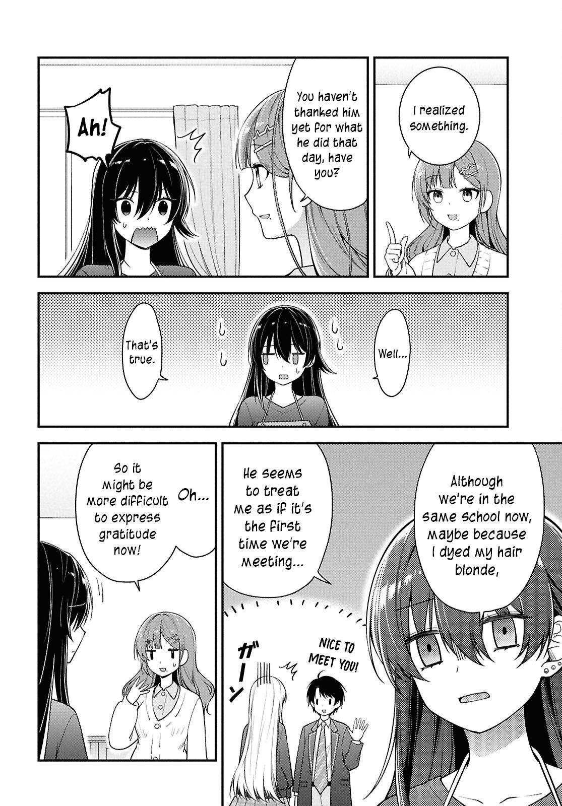 The Yankee Shimizu-san Sitting Next To Me Has Dyed Her Hair Black Chapter 4 - Page 26