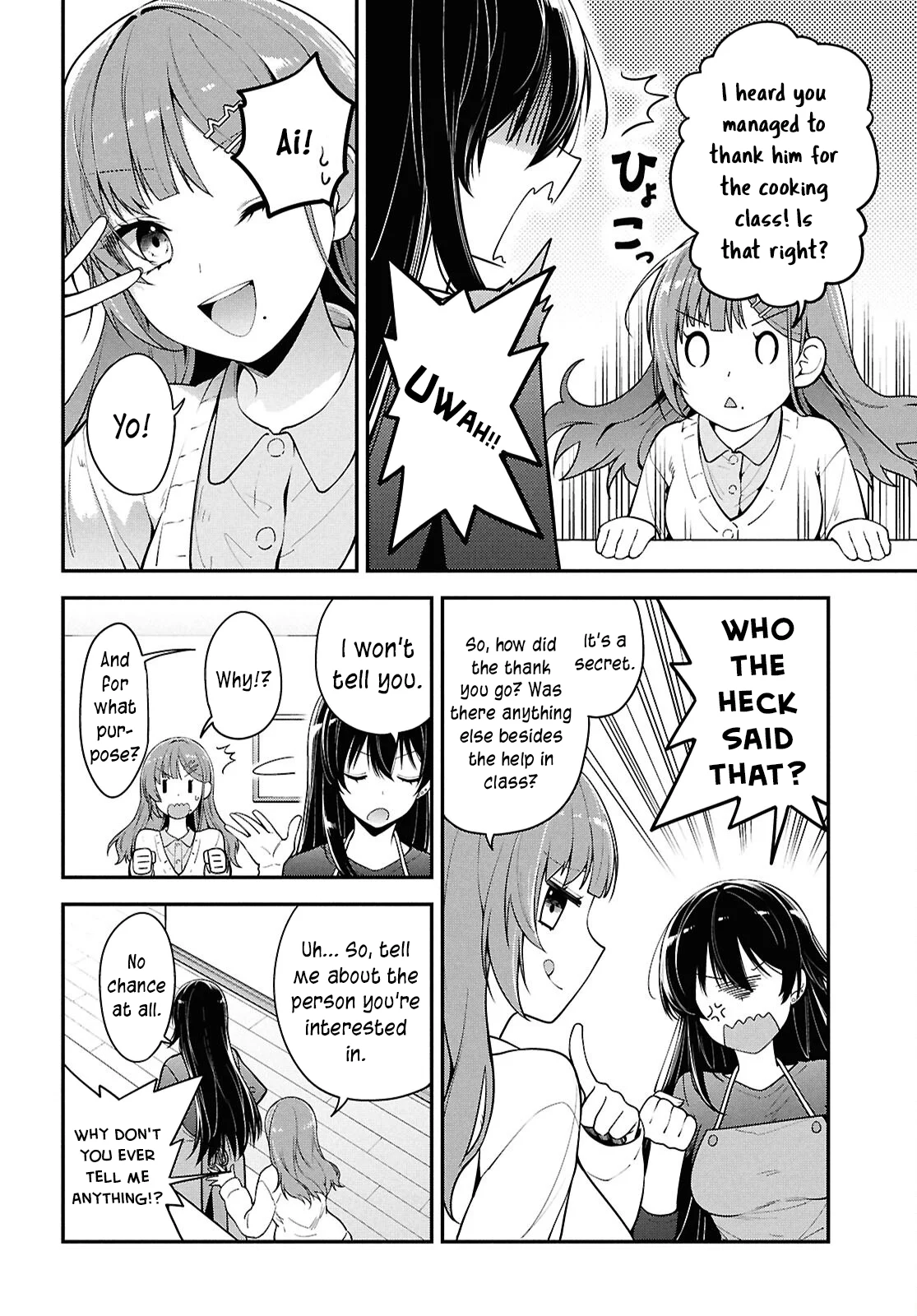 The Yankee Shimizu-san Sitting Next To Me Has Dyed Her Hair Black Chapter 4 - Page 4