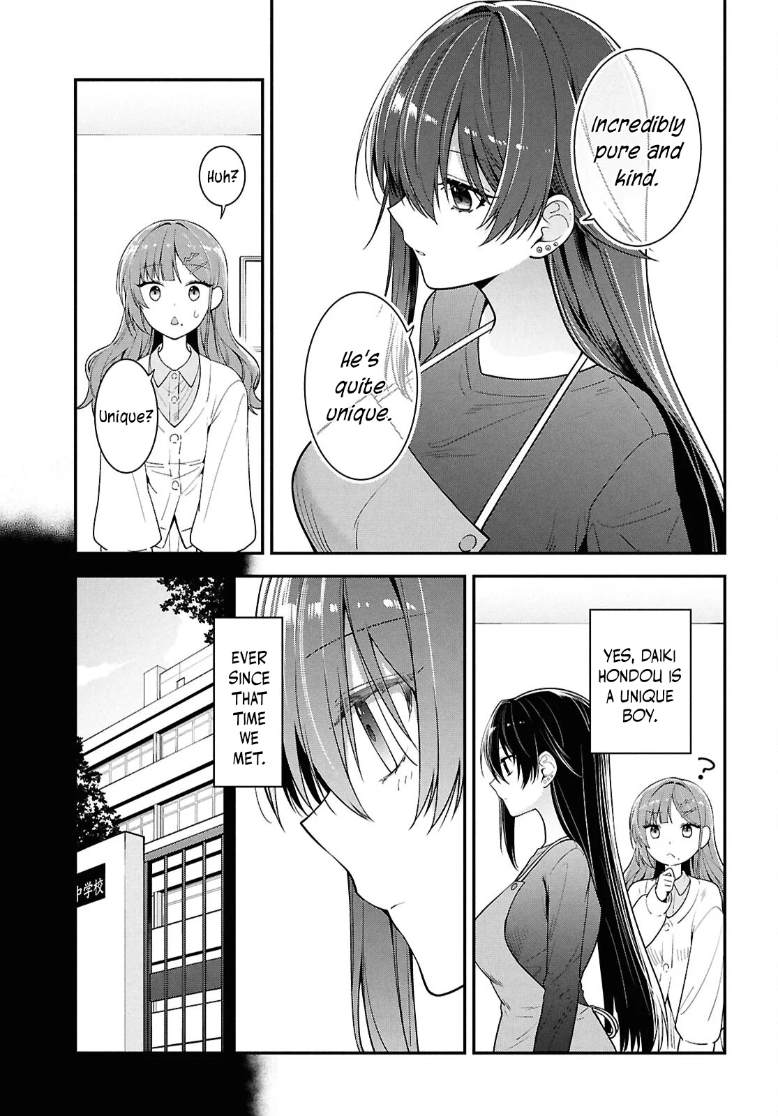 The Yankee Shimizu-san Sitting Next To Me Has Dyed Her Hair Black Chapter 4 - Page 7