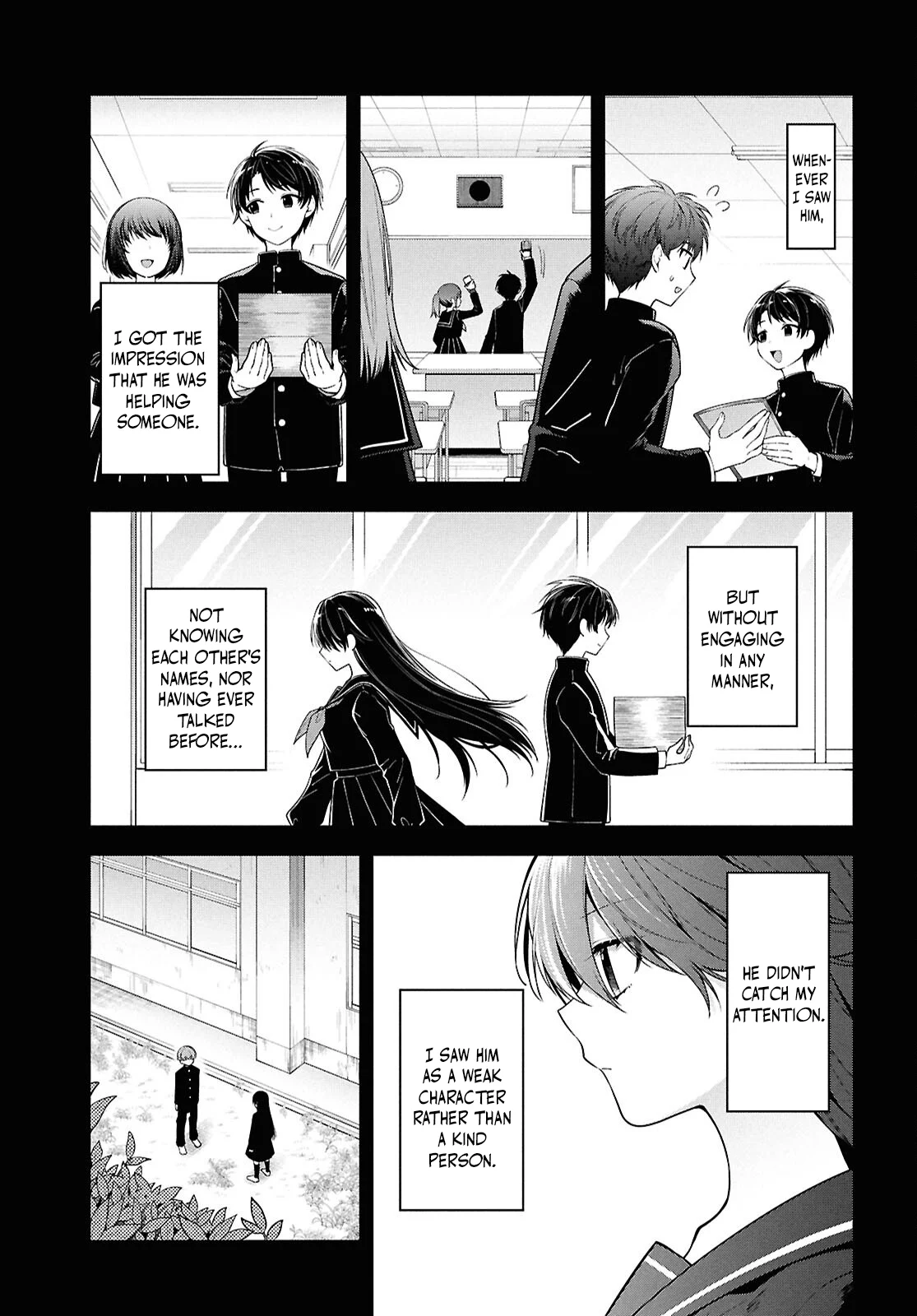 The Yankee Shimizu-san Sitting Next To Me Has Dyed Her Hair Black Chapter 4 - Page 9