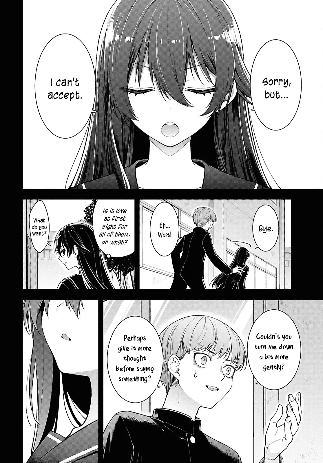 The Yankee Shimizu-san Sitting Next To Me Has Dyed Her Hair Black Chapter 4 - Page 10
