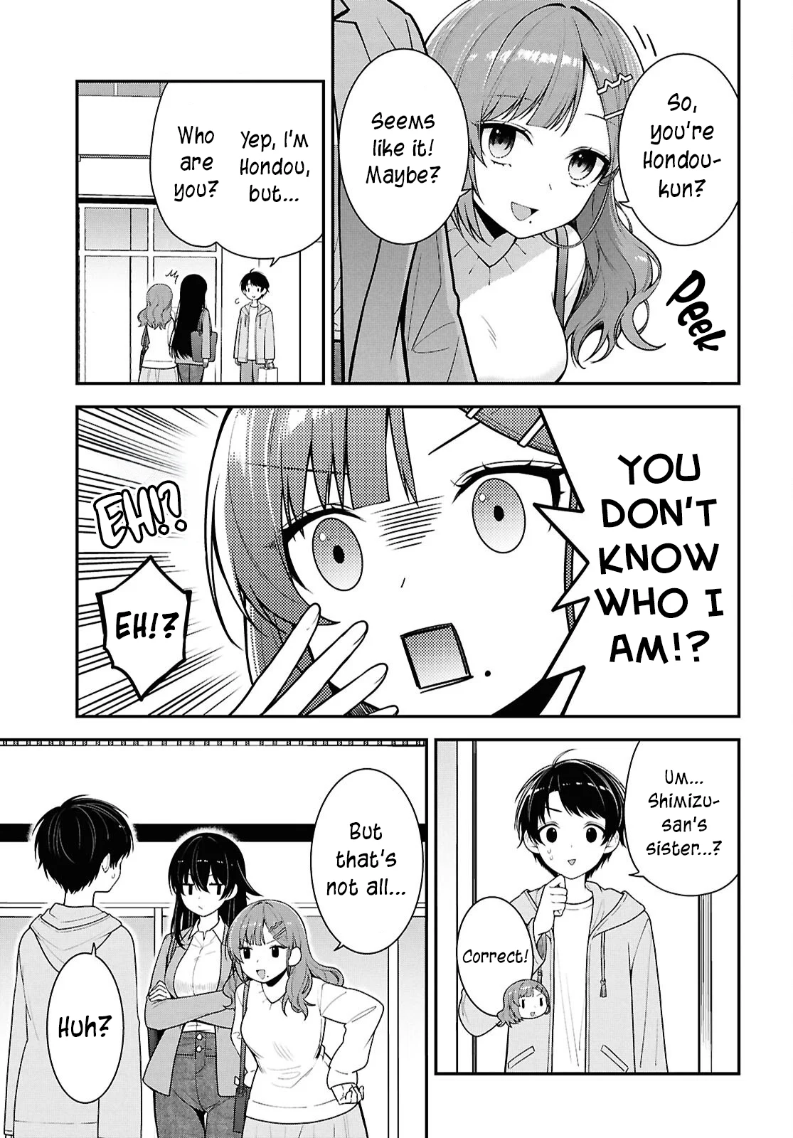The Yankee Shimizu-san Sitting Next To Me Has Dyed Her Hair Black Chapter 5 - Page 11