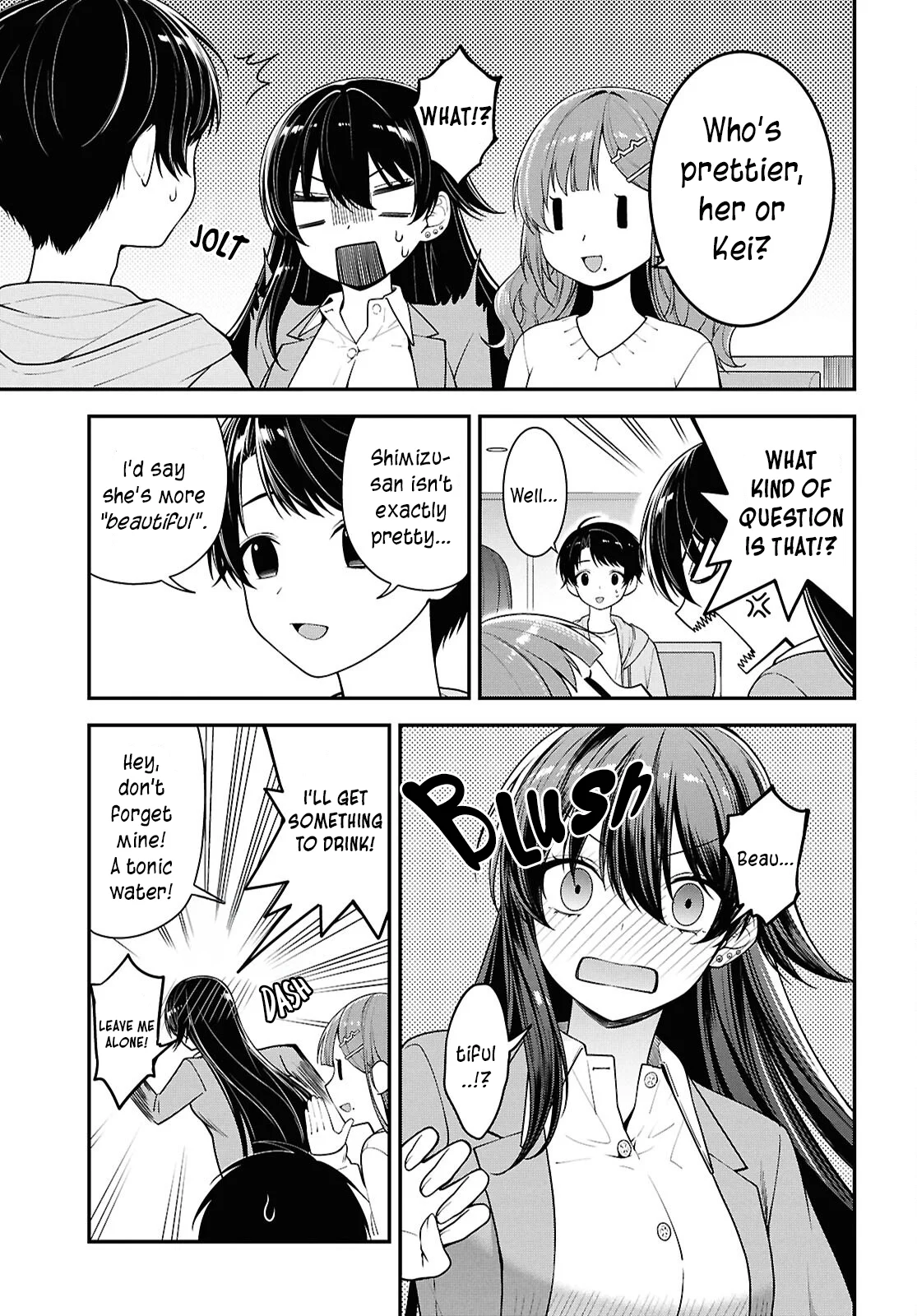 The Yankee Shimizu-san Sitting Next To Me Has Dyed Her Hair Black Chapter 5 - Page 15