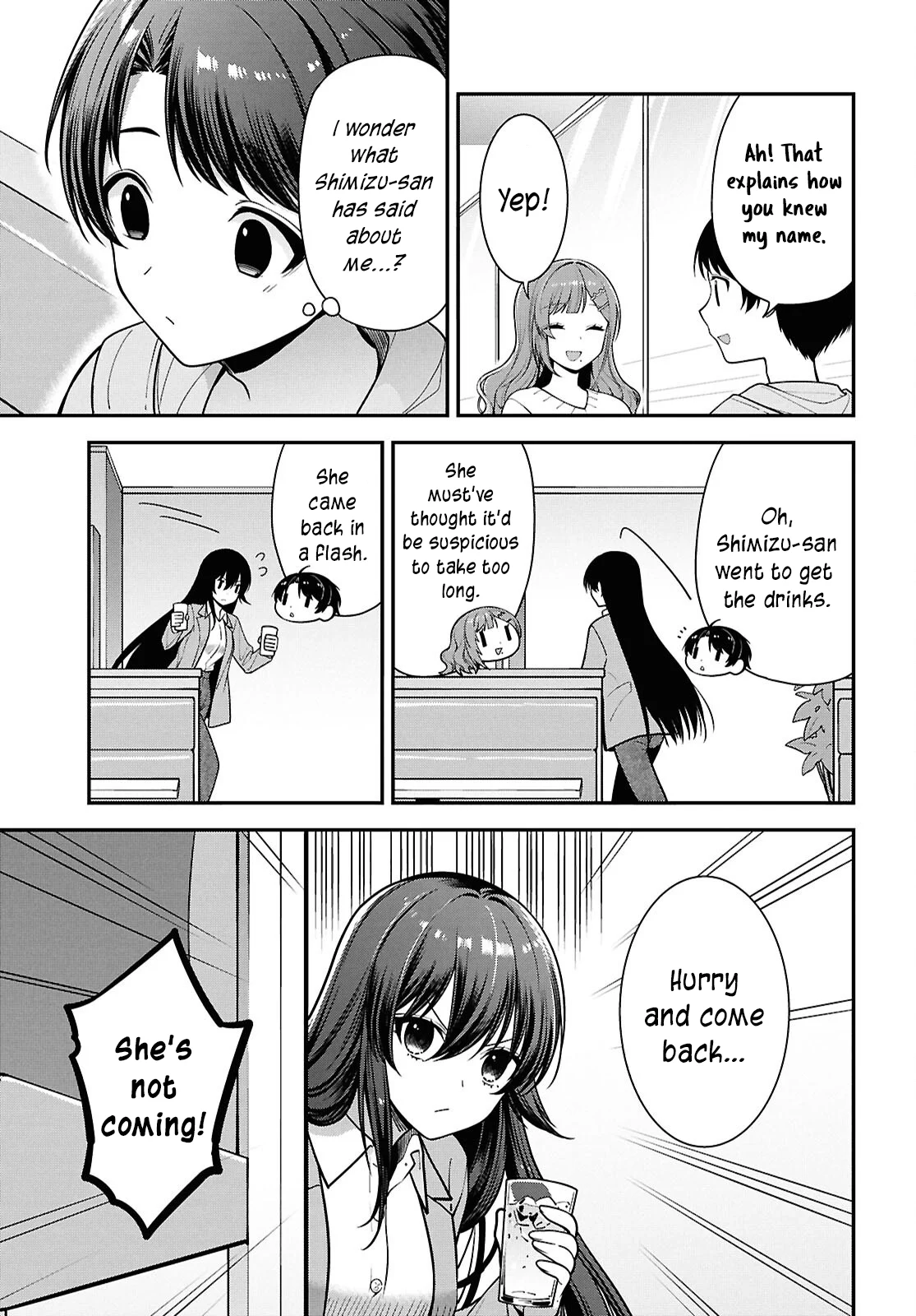 The Yankee Shimizu-san Sitting Next To Me Has Dyed Her Hair Black Chapter 5 - Page 17