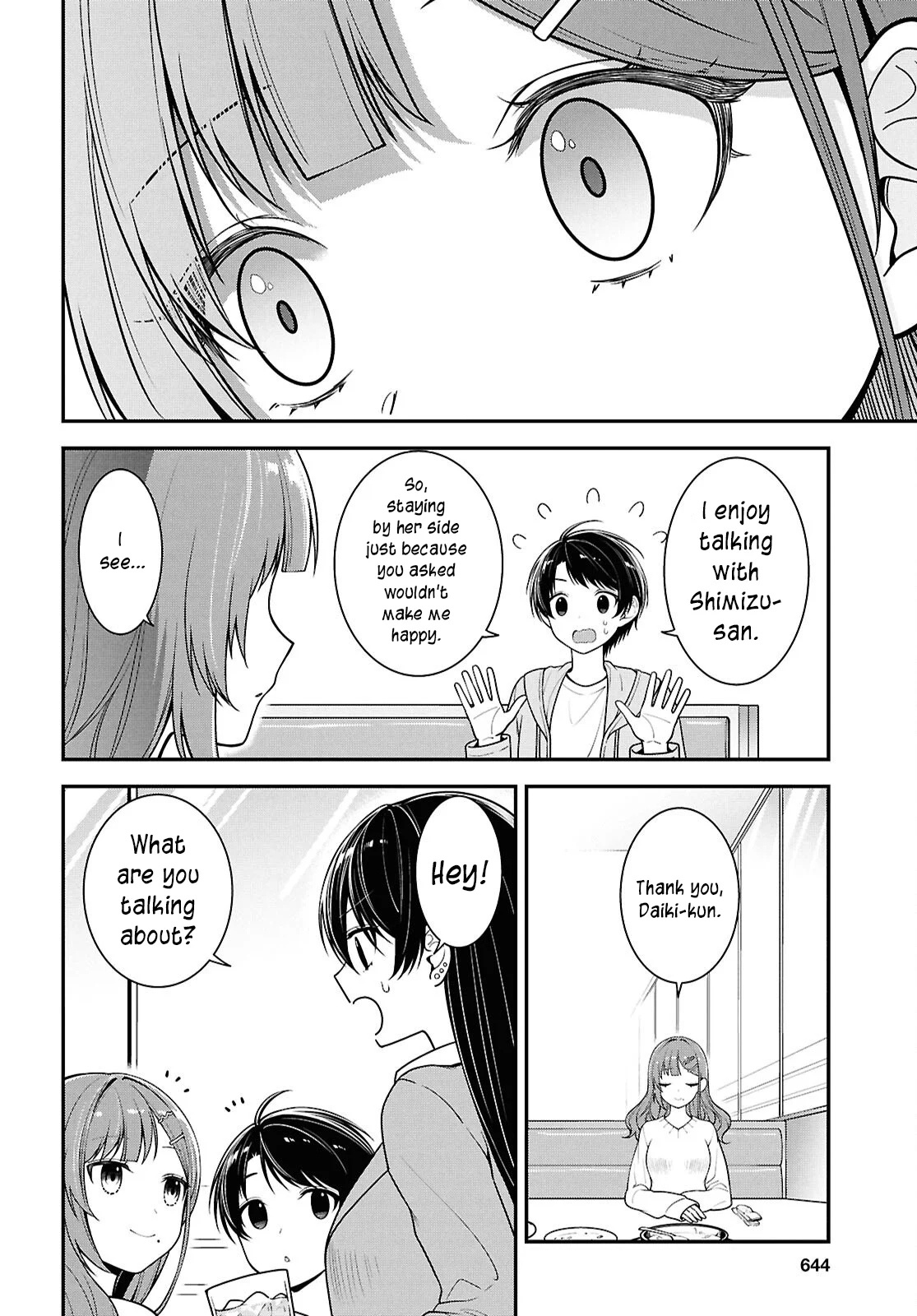 The Yankee Shimizu-san Sitting Next To Me Has Dyed Her Hair Black Chapter 5 - Page 27