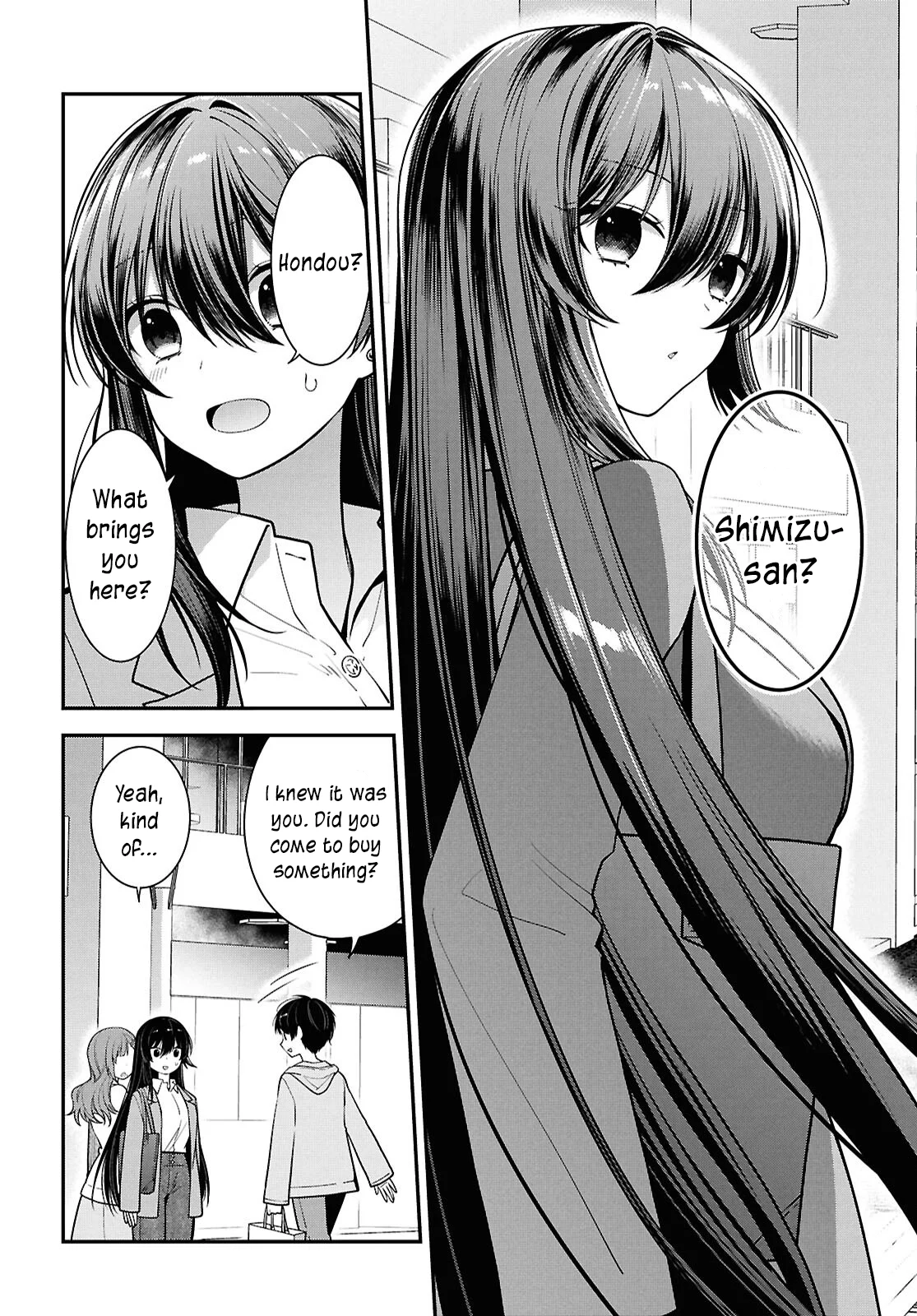 The Yankee Shimizu-san Sitting Next To Me Has Dyed Her Hair Black Chapter 5 - Page 10