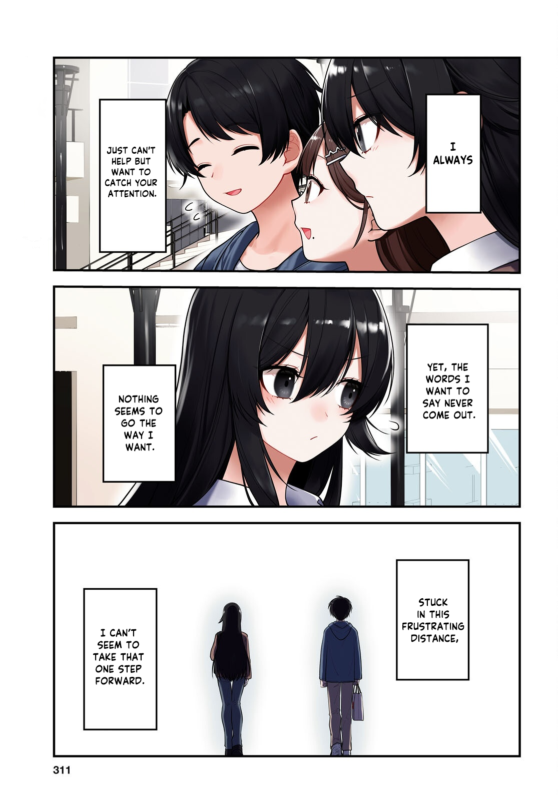 The Yankee Shimizu-san Sitting Next To Me Has Dyed Her Hair Black Chapter 6 - Page 2