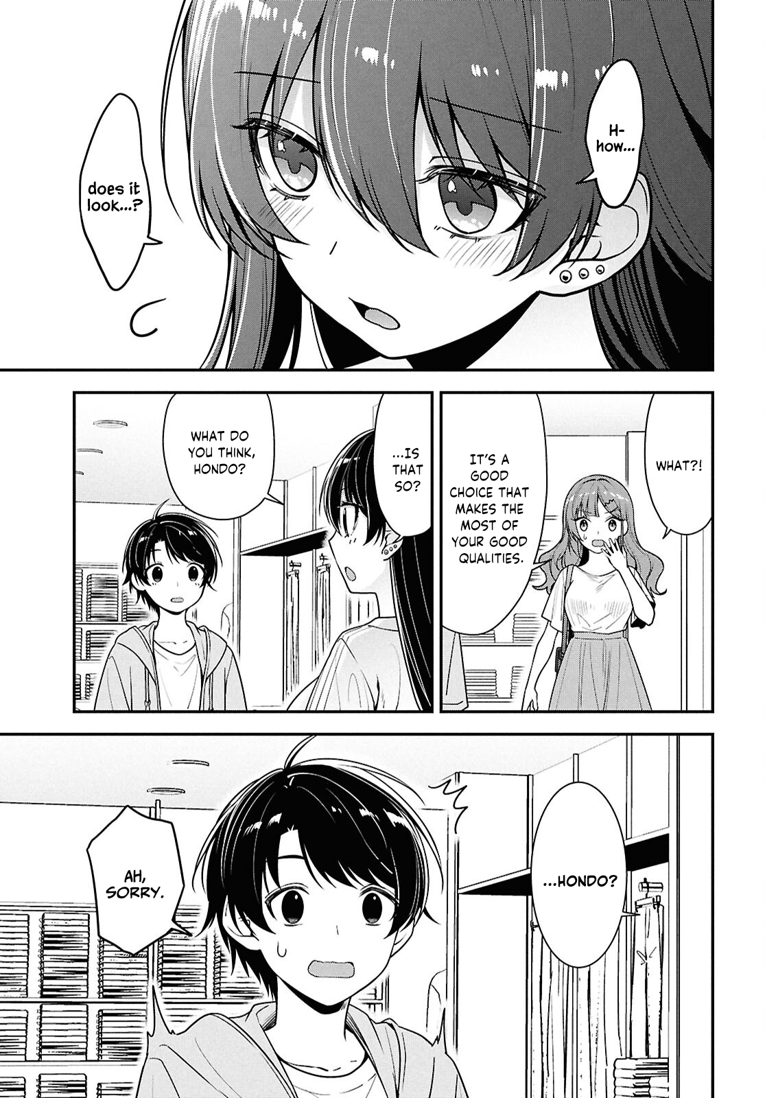 The Yankee Shimizu-san Sitting Next To Me Has Dyed Her Hair Black Chapter 6 - Page 17