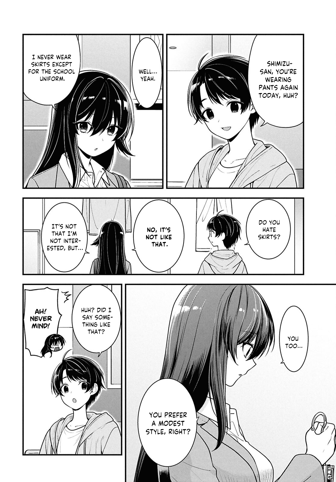 The Yankee Shimizu-san Sitting Next To Me Has Dyed Her Hair Black Chapter 6 - Page 5