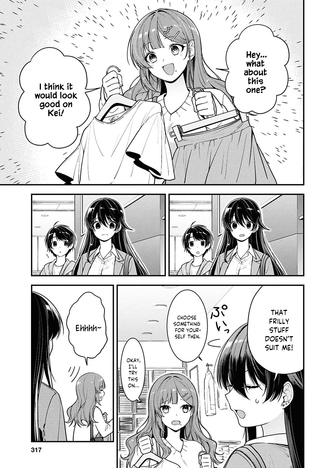 The Yankee Shimizu-san Sitting Next To Me Has Dyed Her Hair Black Chapter 6 - Page 6