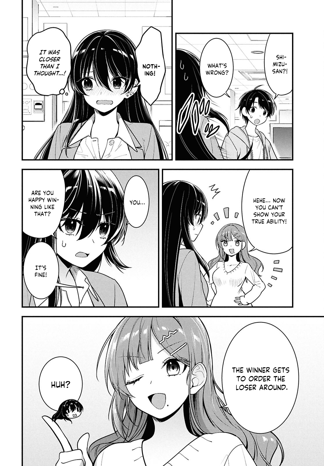 The Yankee Shimizu-san Sitting Next To Me Has Dyed Her Hair Black Chapter 7 - Page 11