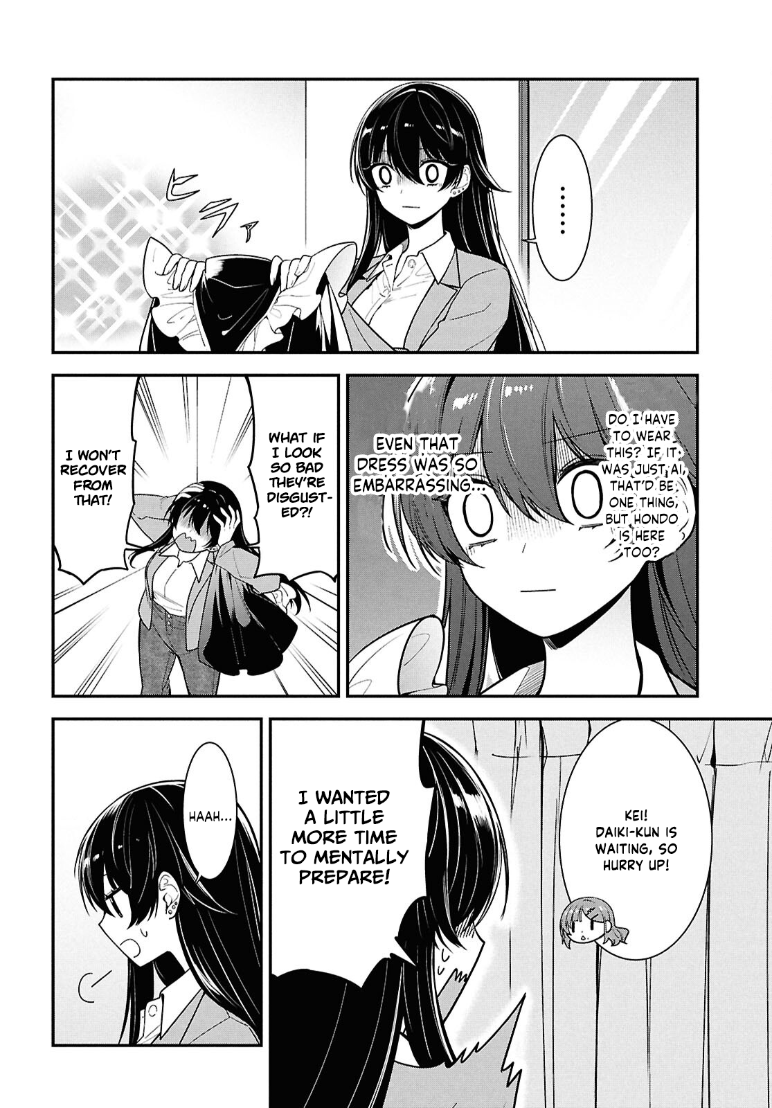 The Yankee Shimizu-san Sitting Next To Me Has Dyed Her Hair Black Chapter 7 - Page 19