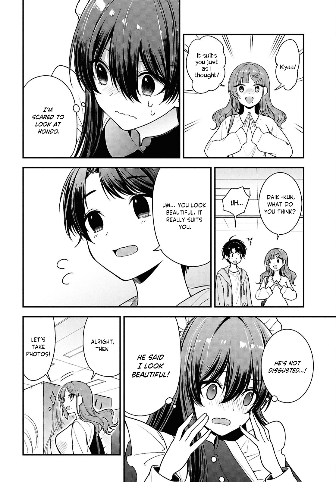 The Yankee Shimizu-san Sitting Next To Me Has Dyed Her Hair Black Chapter 7 - Page 22