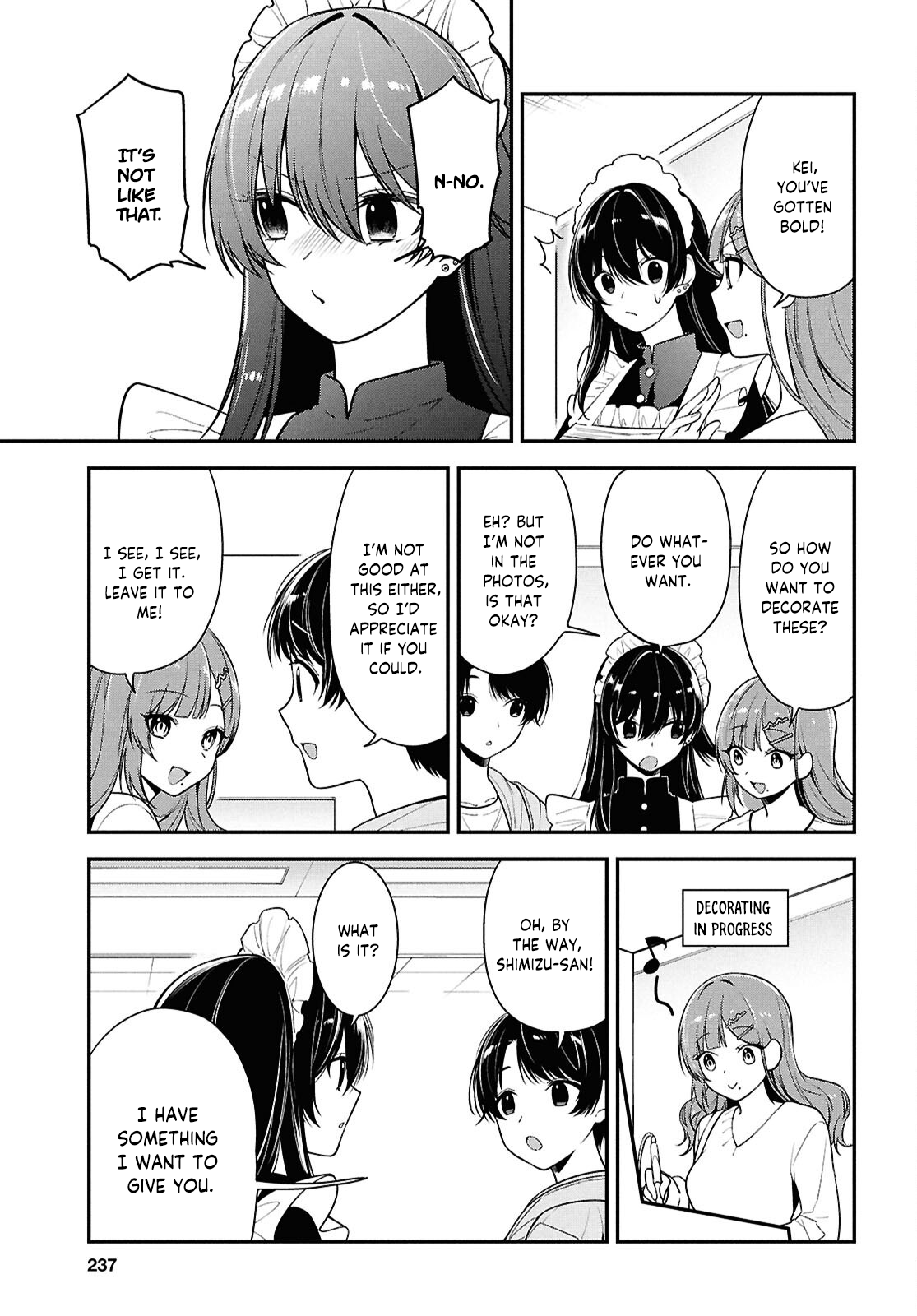 The Yankee Shimizu-san Sitting Next To Me Has Dyed Her Hair Black Chapter 7 - Page 27