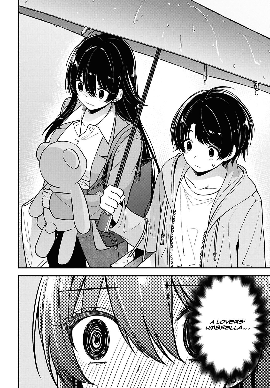 The Yankee Shimizu-san Sitting Next To Me Has Dyed Her Hair Black Chapter 8.1 - Page 13