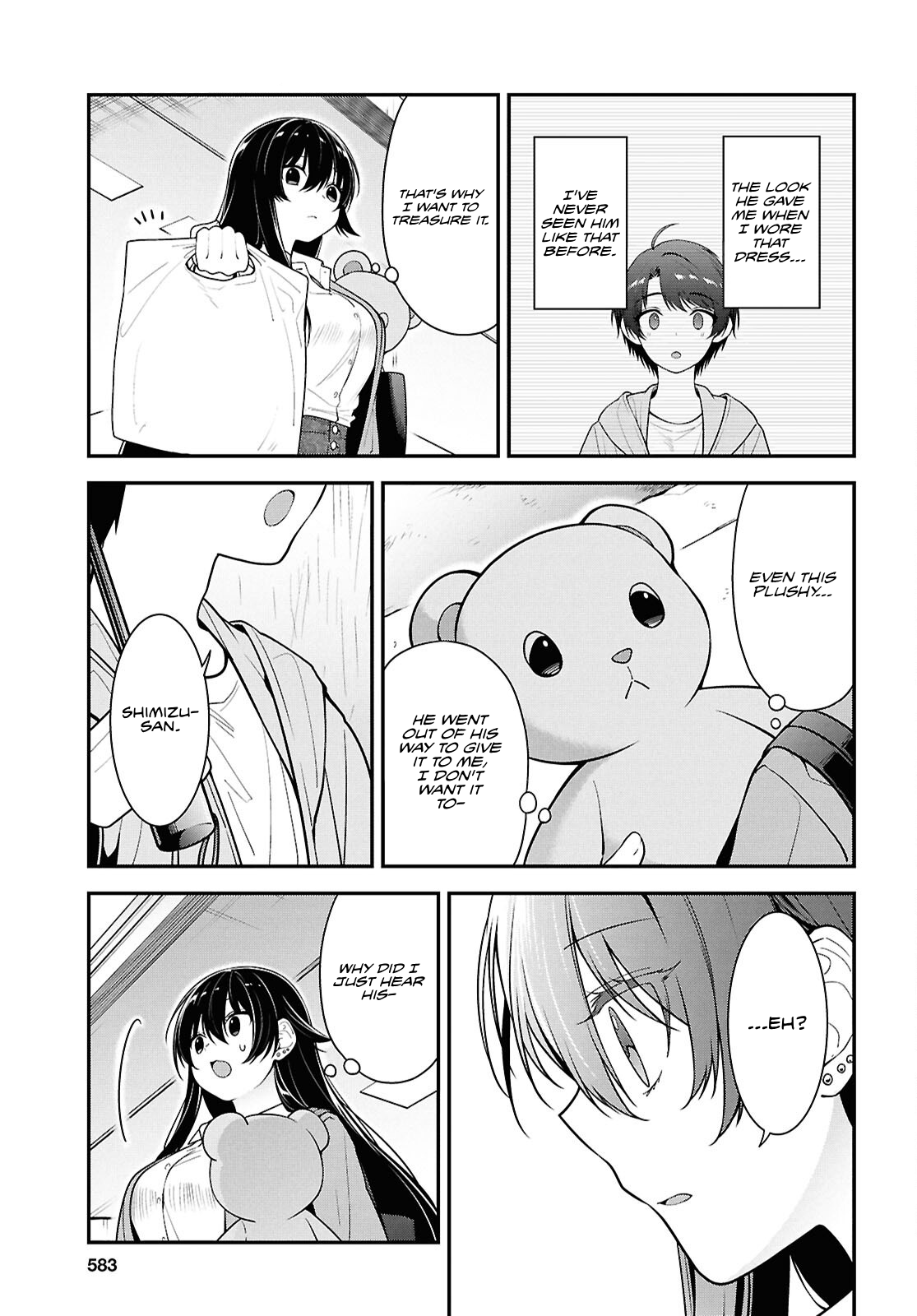 The Yankee Shimizu-san Sitting Next To Me Has Dyed Her Hair Black Chapter 8.1 - Page 10