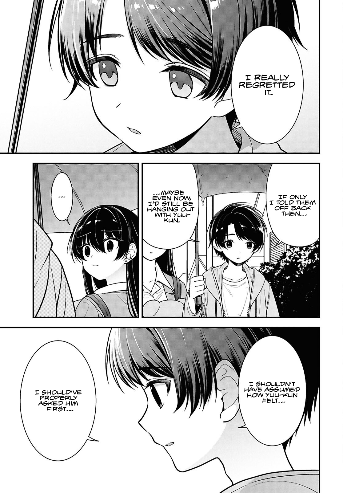 The Yankee Shimizu-san Sitting Next To Me Has Dyed Her Hair Black Chapter 8.2 - Page 2