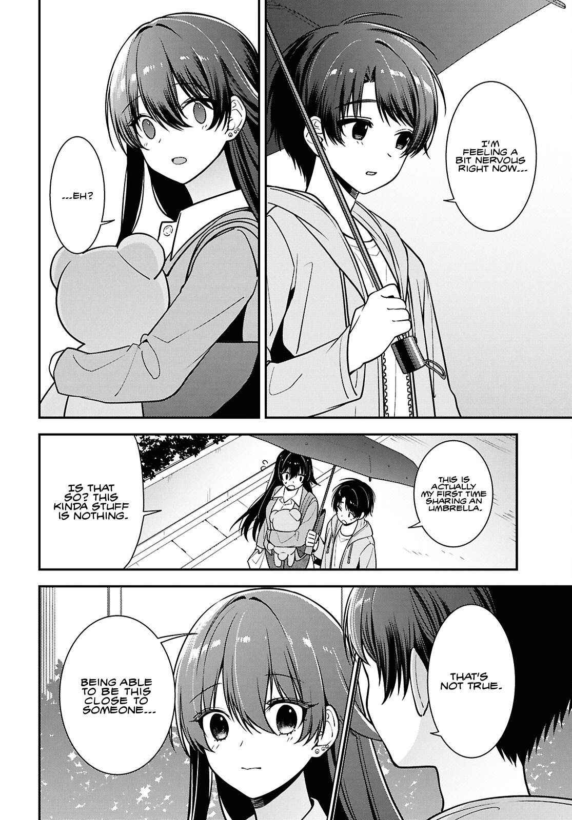 The Yankee Shimizu-san Sitting Next To Me Has Dyed Her Hair Black Chapter 8.2 - Page 12