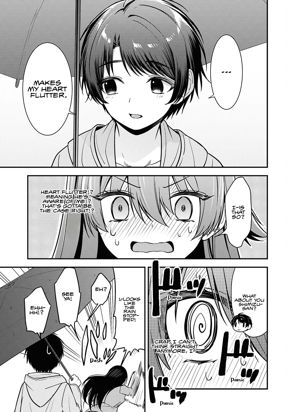 The Yankee Shimizu-san Sitting Next To Me Has Dyed Her Hair Black Chapter 8.2 - Page 13