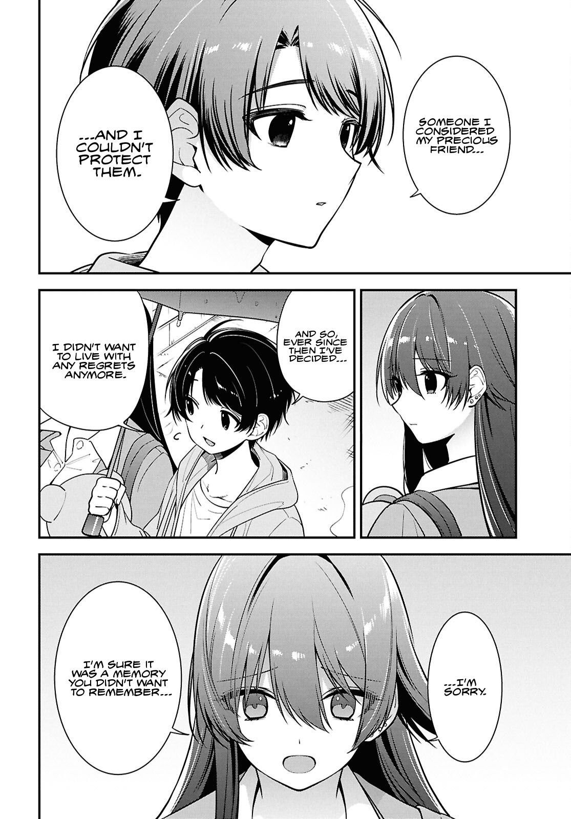 The Yankee Shimizu-san Sitting Next To Me Has Dyed Her Hair Black Chapter 8.2 - Page 3