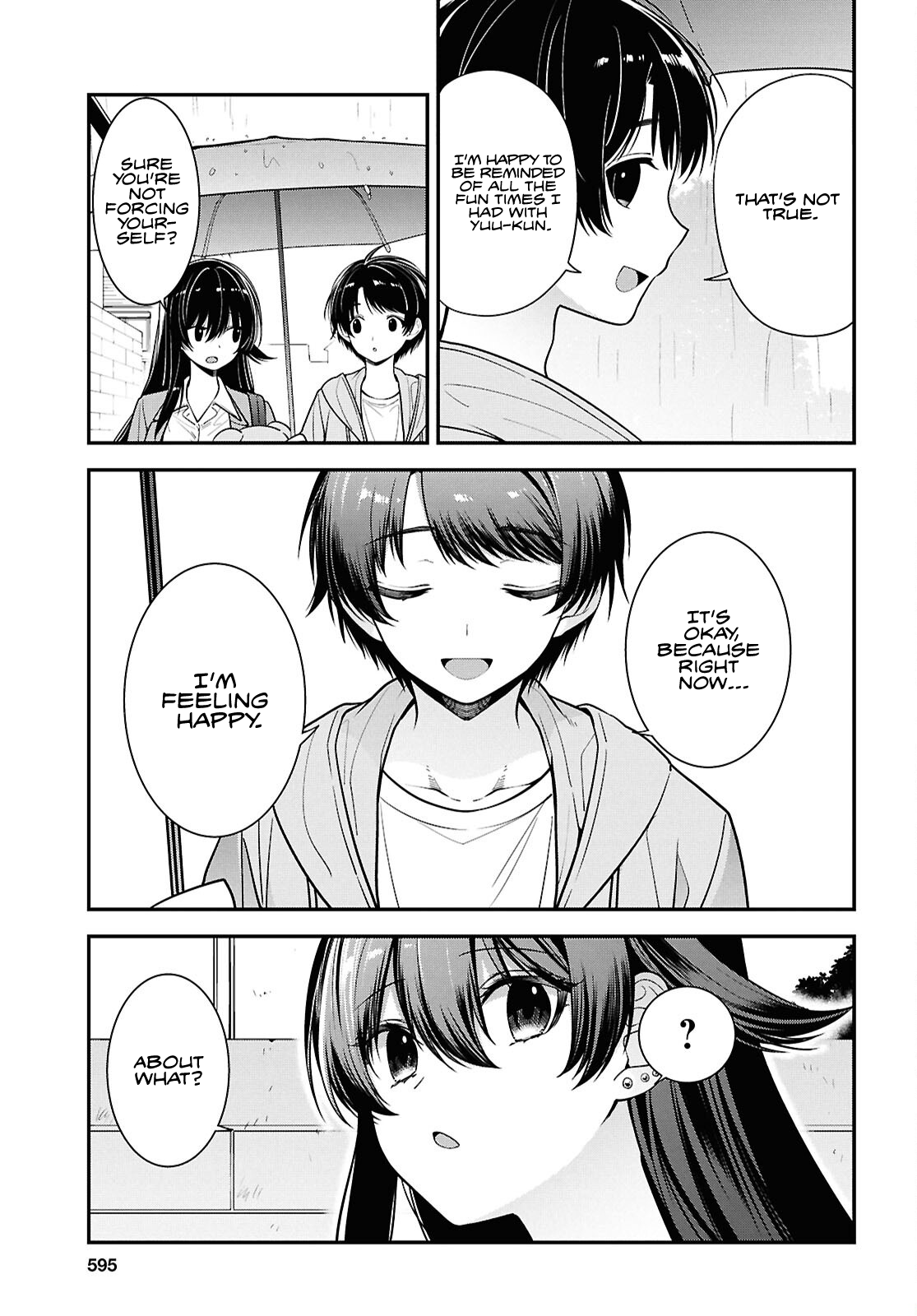 The Yankee Shimizu-san Sitting Next To Me Has Dyed Her Hair Black Chapter 8.2 - Page 4