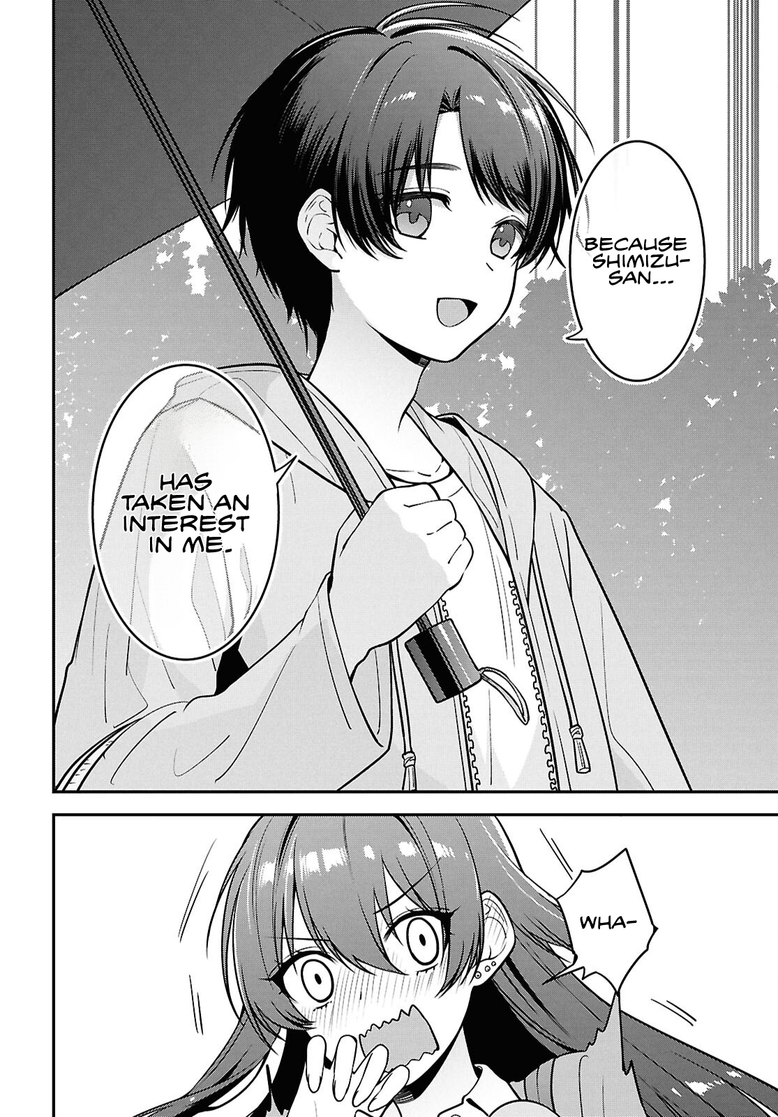The Yankee Shimizu-san Sitting Next To Me Has Dyed Her Hair Black Chapter 8.2 - Page 5