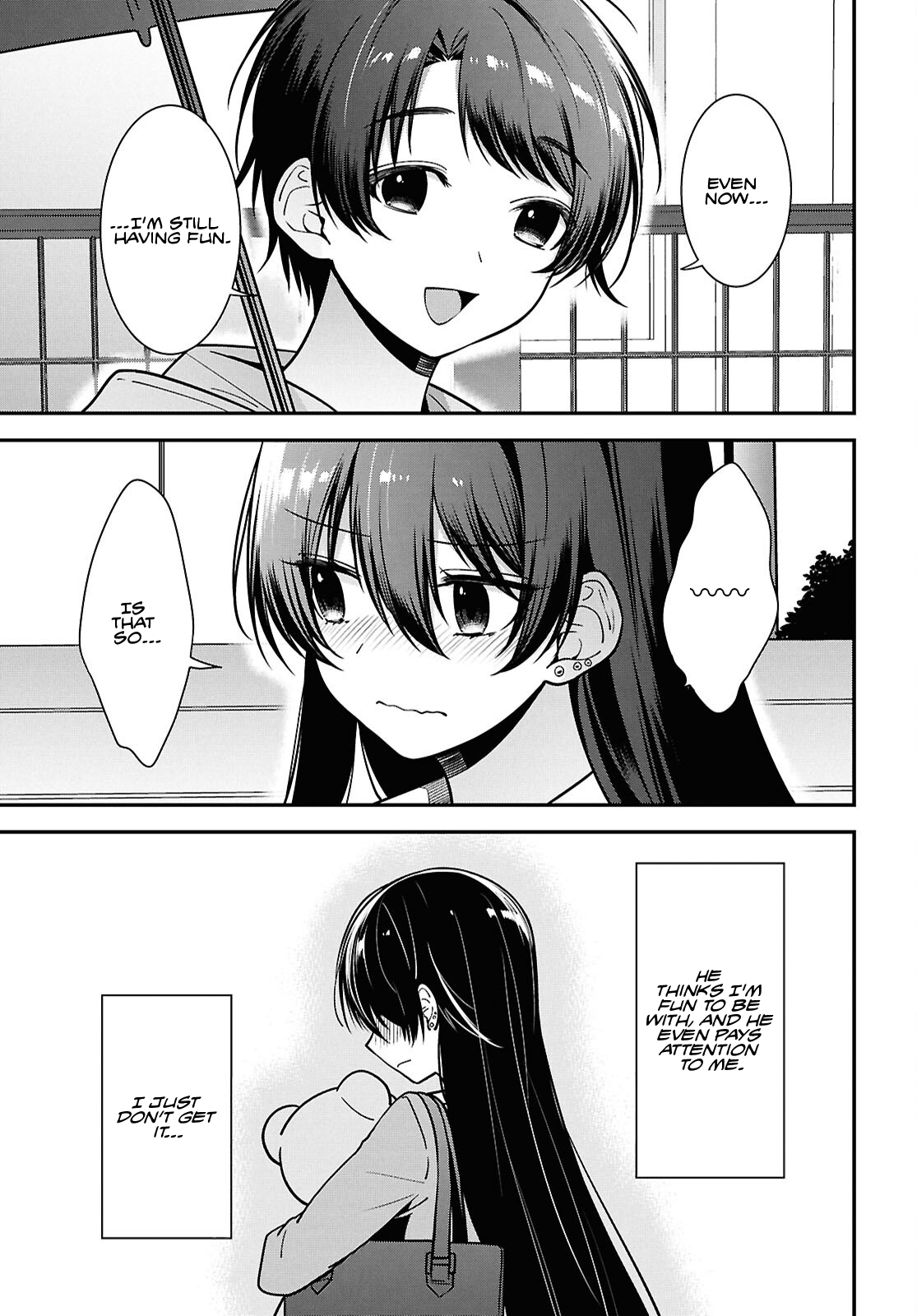 The Yankee Shimizu-san Sitting Next To Me Has Dyed Her Hair Black Chapter 8.2 - Page 9