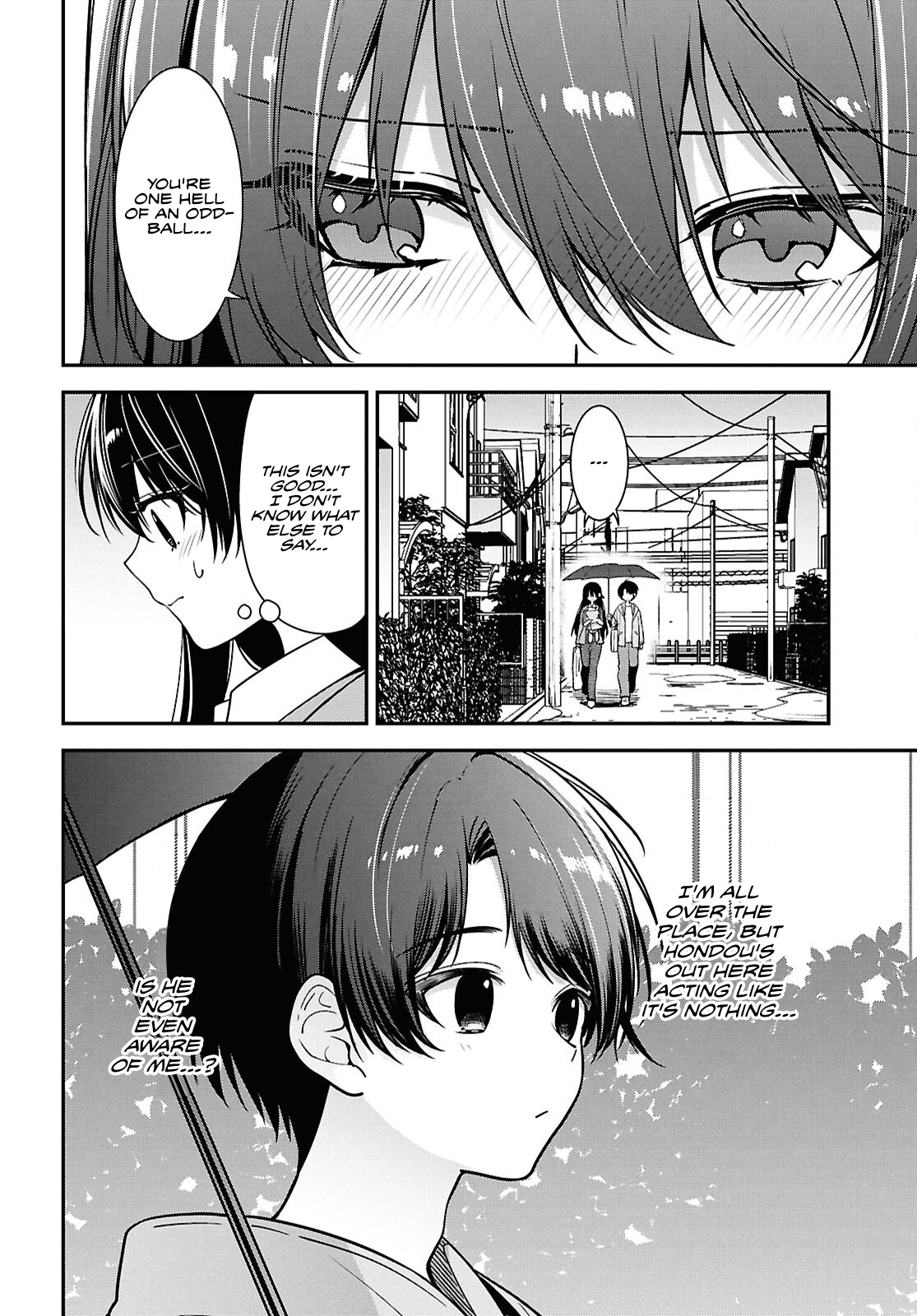 The Yankee Shimizu-san Sitting Next To Me Has Dyed Her Hair Black Chapter 8.2 - Page 10