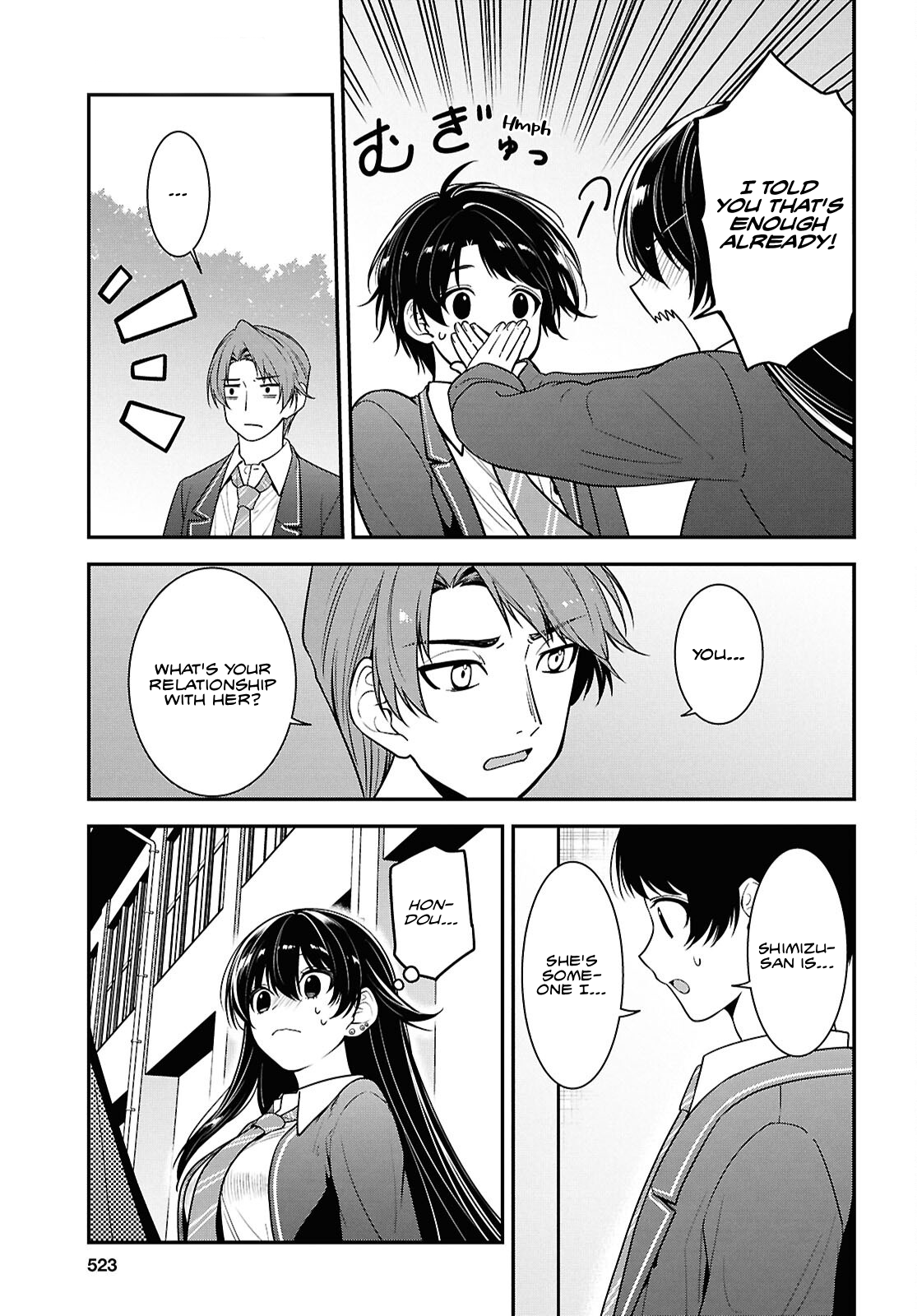 The Yankee Shimizu-san Sitting Next To Me Has Dyed Her Hair Black Chapter 9 - Page 27