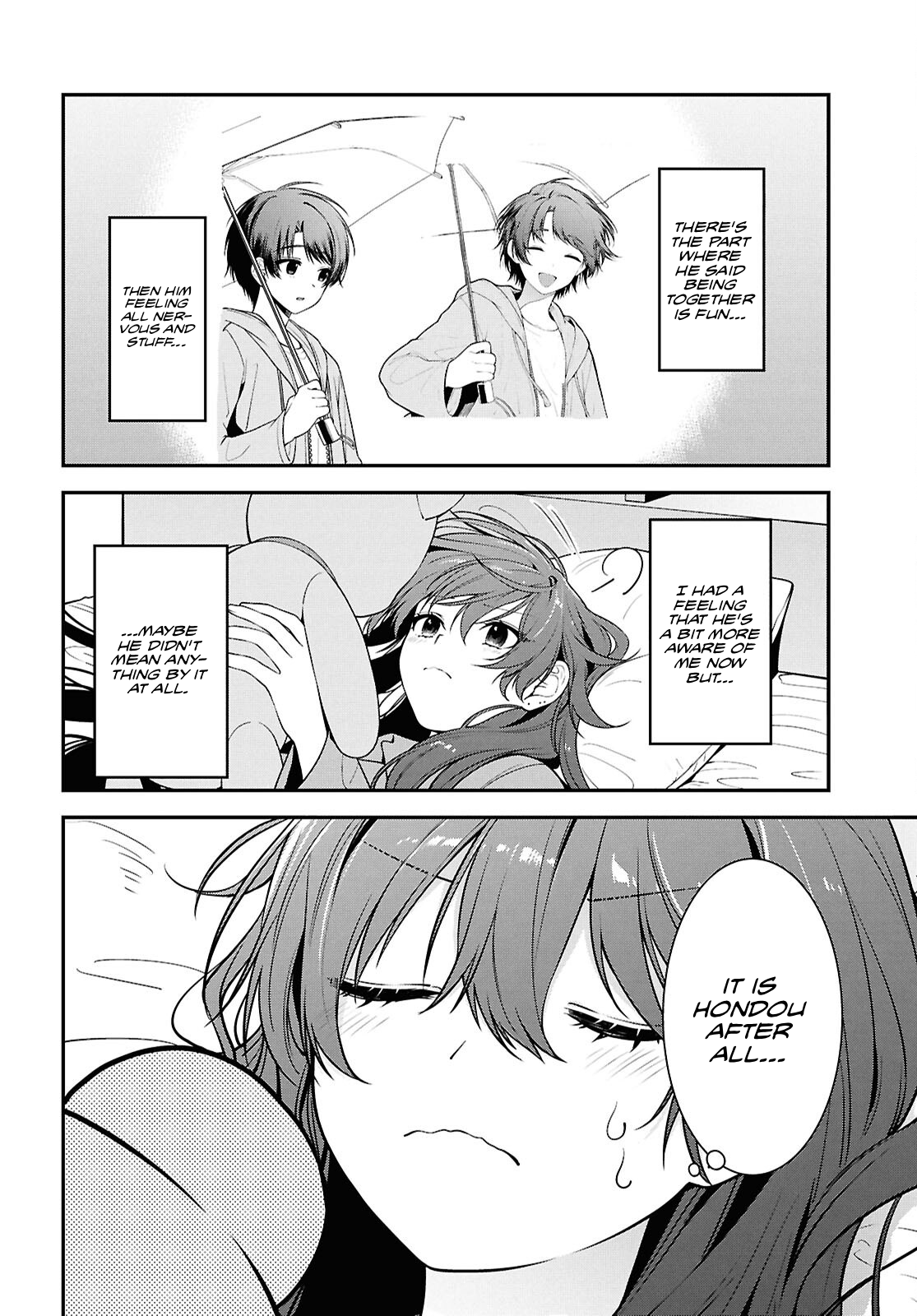 The Yankee Shimizu-san Sitting Next To Me Has Dyed Her Hair Black Chapter 9 - Page 4