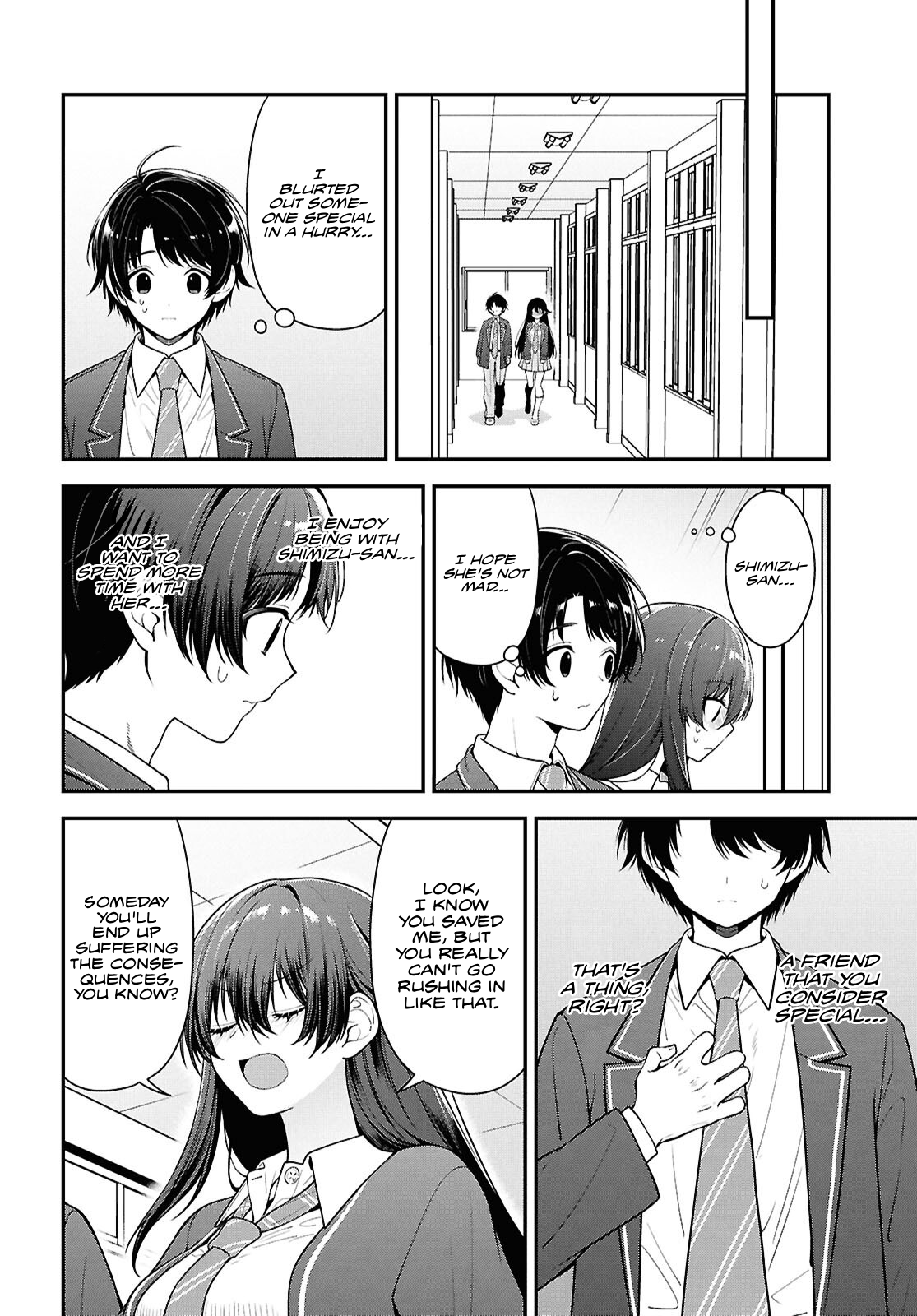 The Yankee Shimizu-san Sitting Next To Me Has Dyed Her Hair Black Chapter 9 - Page 31