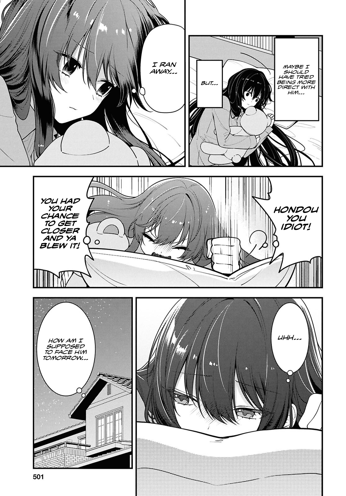 The Yankee Shimizu-san Sitting Next To Me Has Dyed Her Hair Black Chapter 9 - Page 5