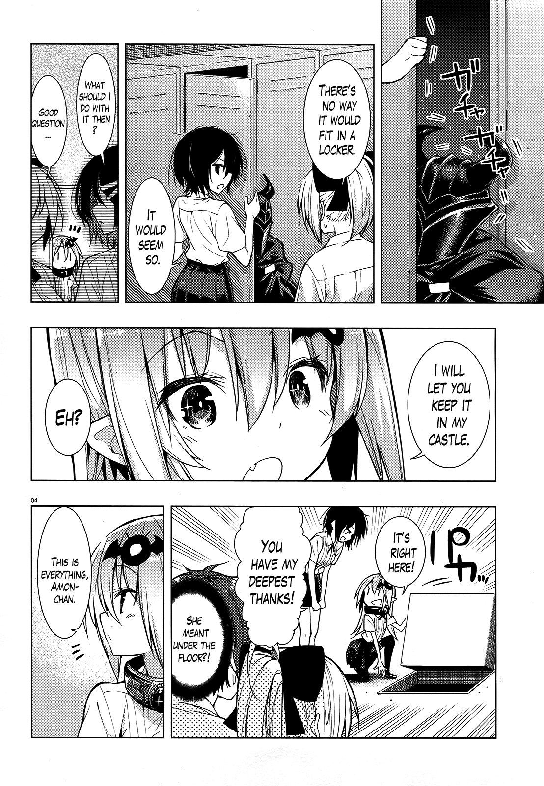 There’s a Demon Lord on the Floor Chapter 4 - Page 4